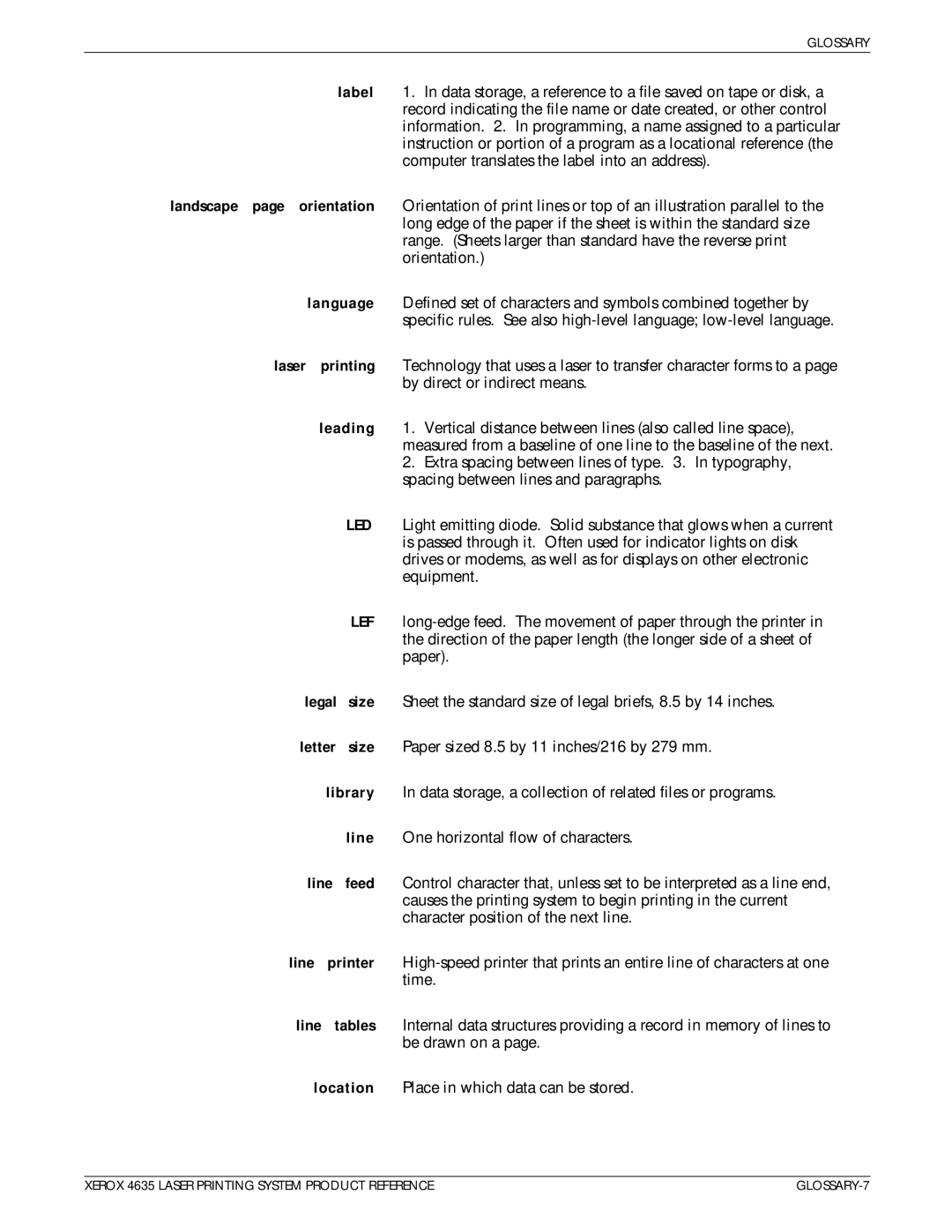 Xerox 721P83071 manual Lef 