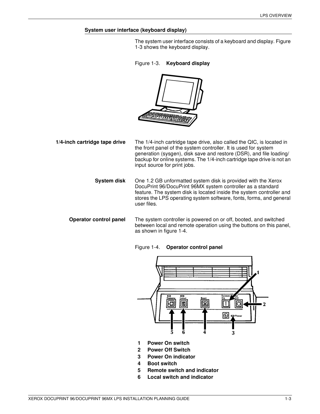 Xerox 721P85600 manual System user interface keyboard display, Keyboard display 