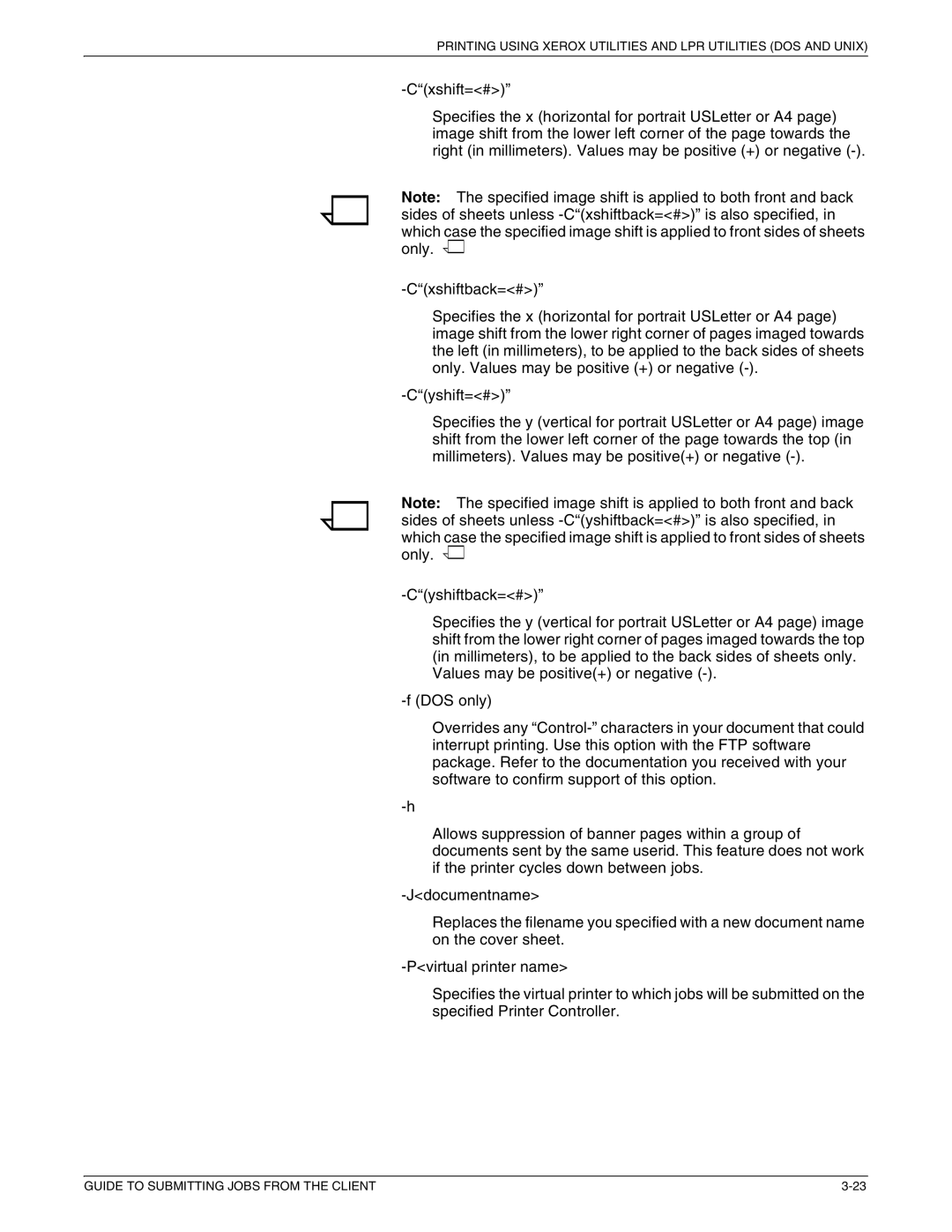 Xerox 721P87481 manual Guide to Submitting Jobs from the Client 