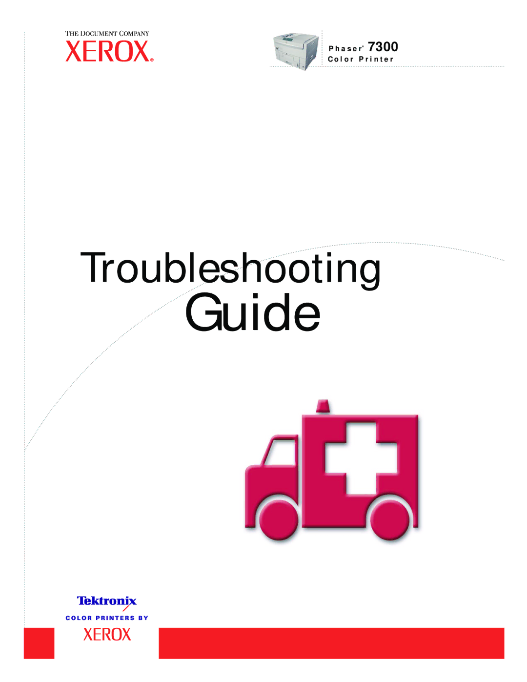 Xerox 7300 manual Guide 