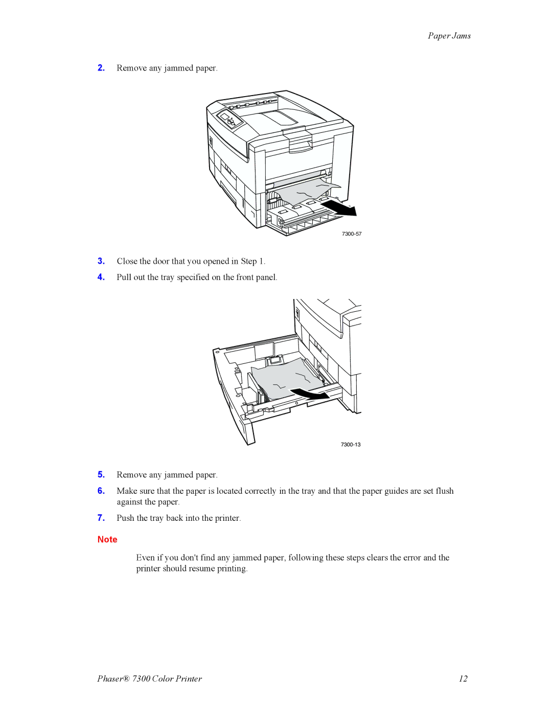 Xerox manual 7300-13 