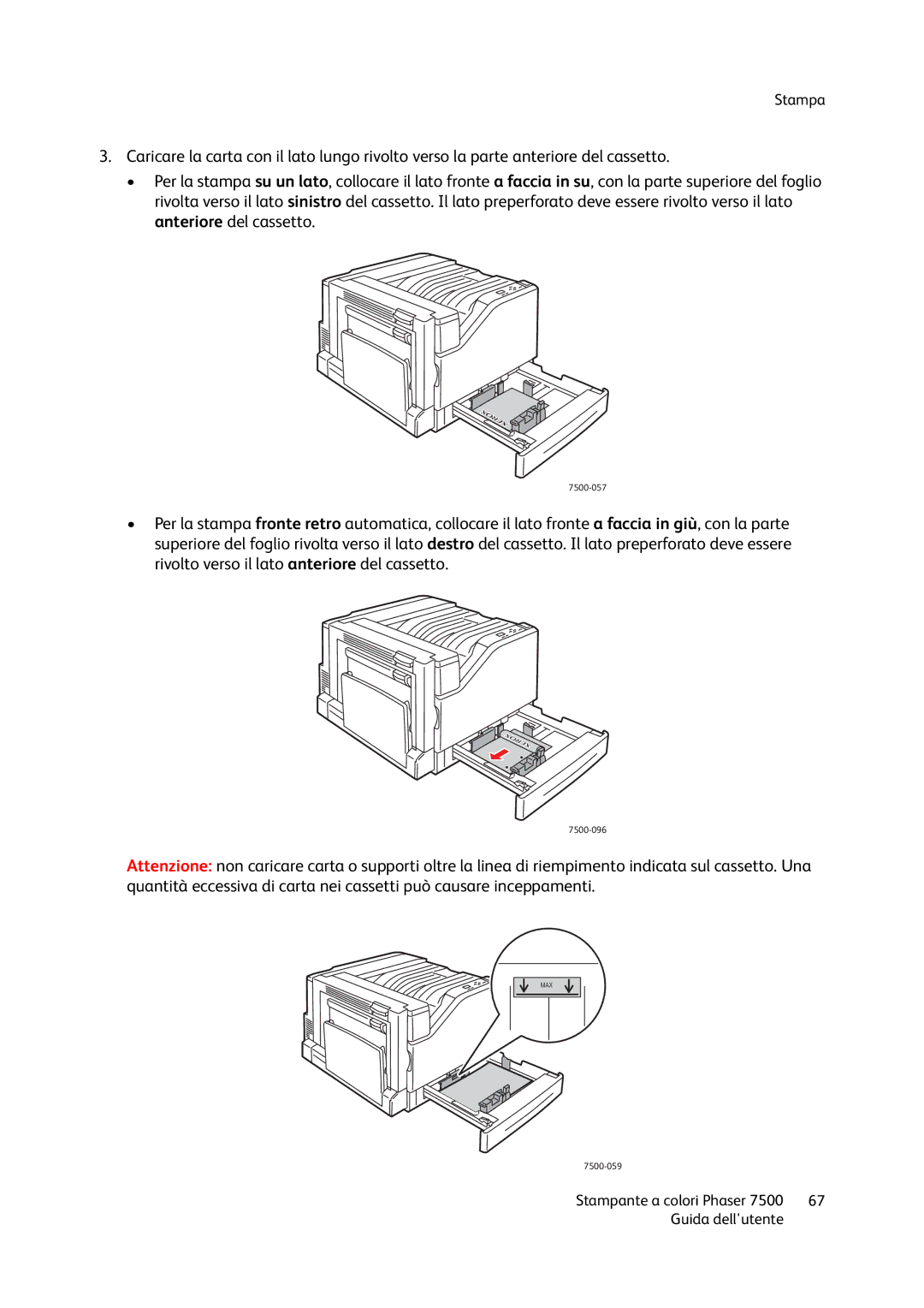 Xerox manual 7500-057 