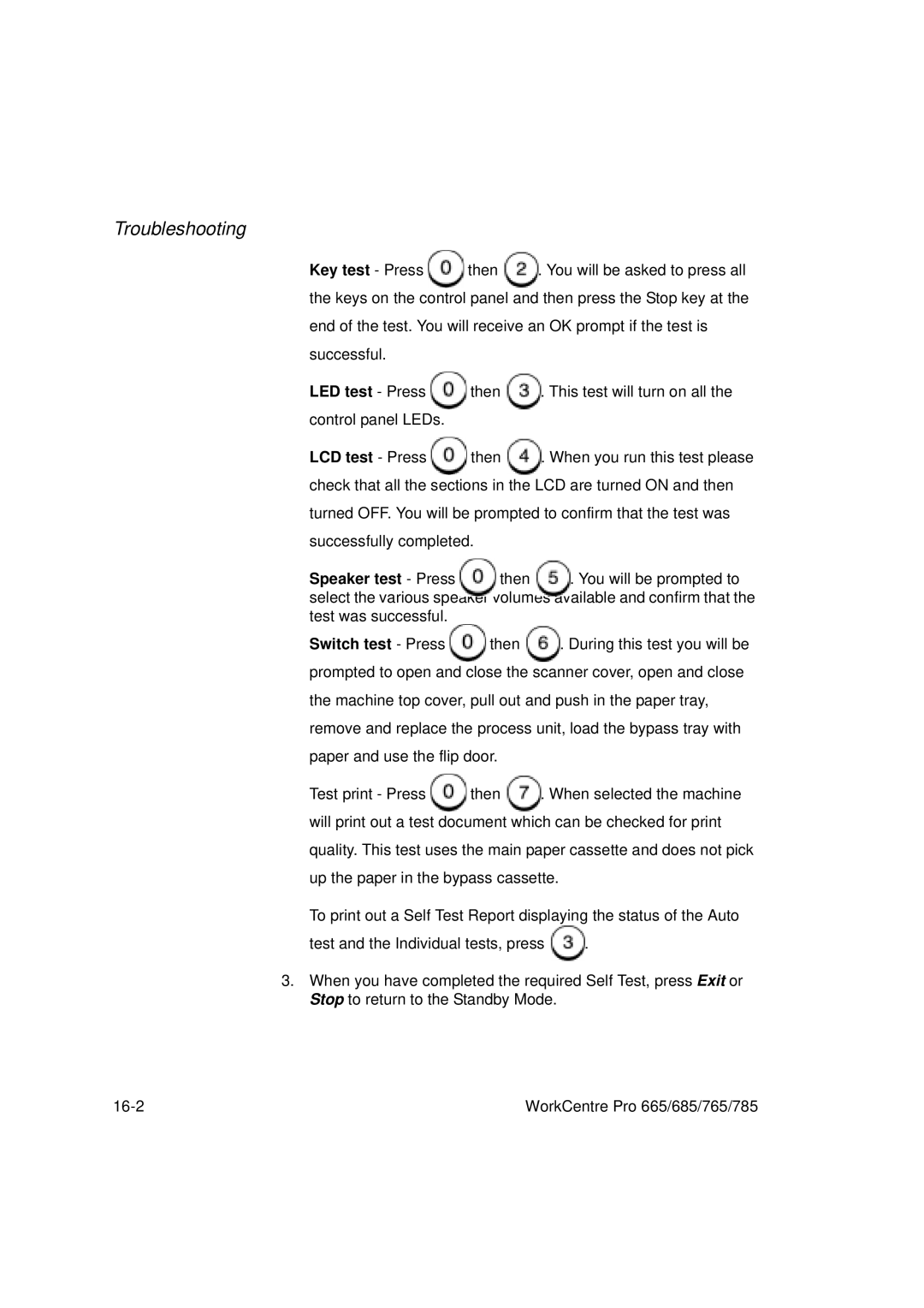 Xerox 685, 765, 665, 785 manual Troubleshooting 