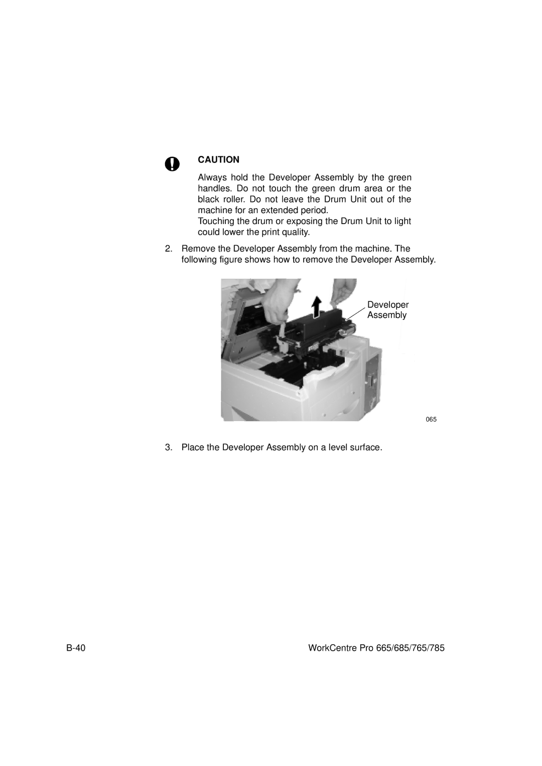 Xerox 685, 765, 665, 785 manual 065 