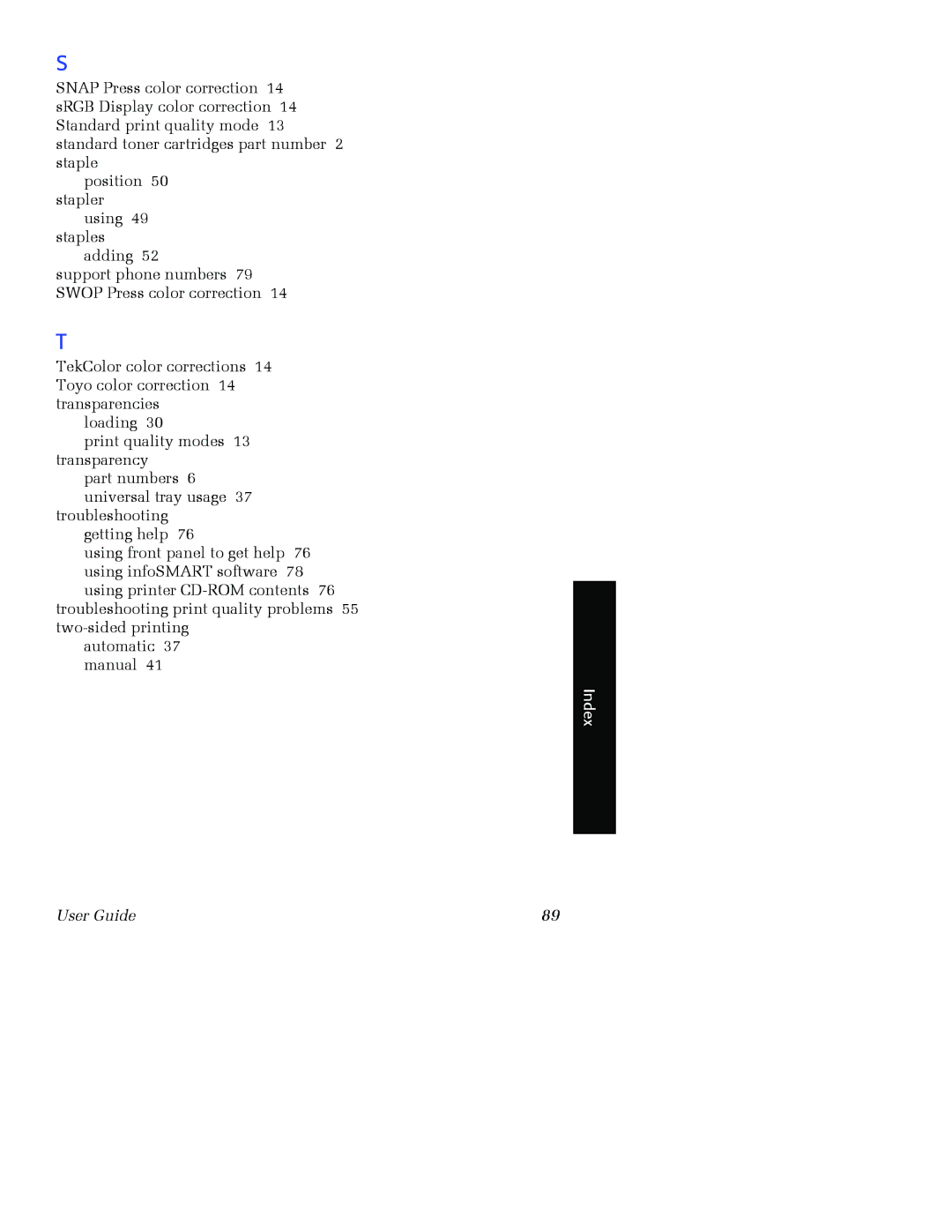 Xerox 7700 manual User Guide 