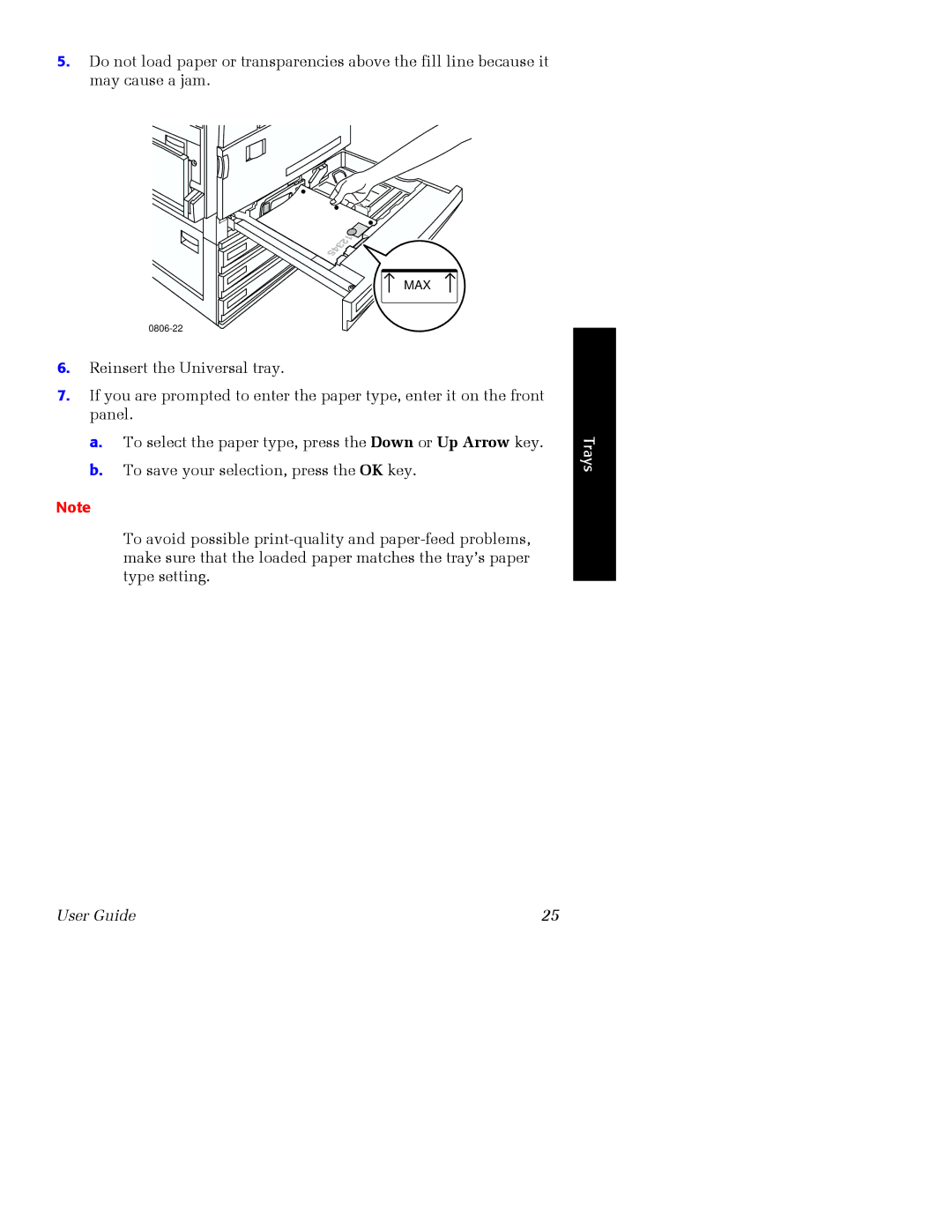 Xerox 7700 manual Max 