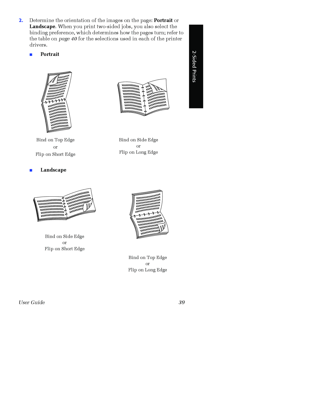 Xerox 7700 manual Portrait 