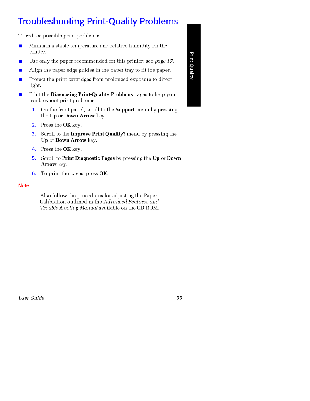 Xerox 7700 manual Troubleshooting Print-Quality Problems 