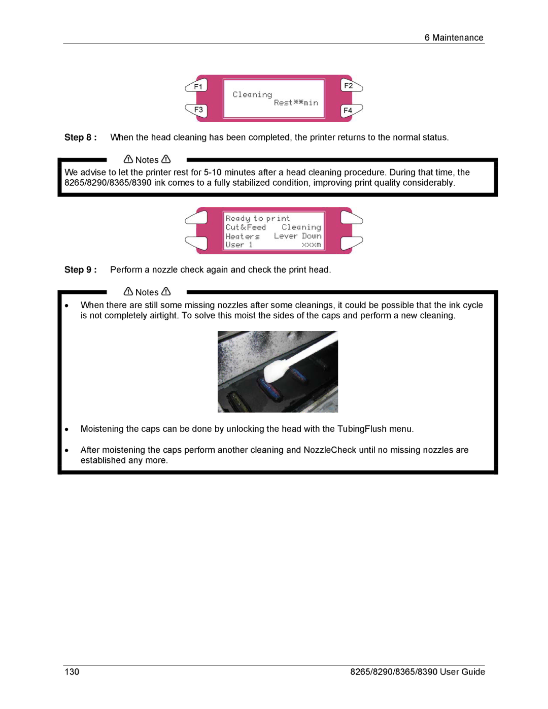 Xerox 8390, 8290, 8265, 8365 manual 