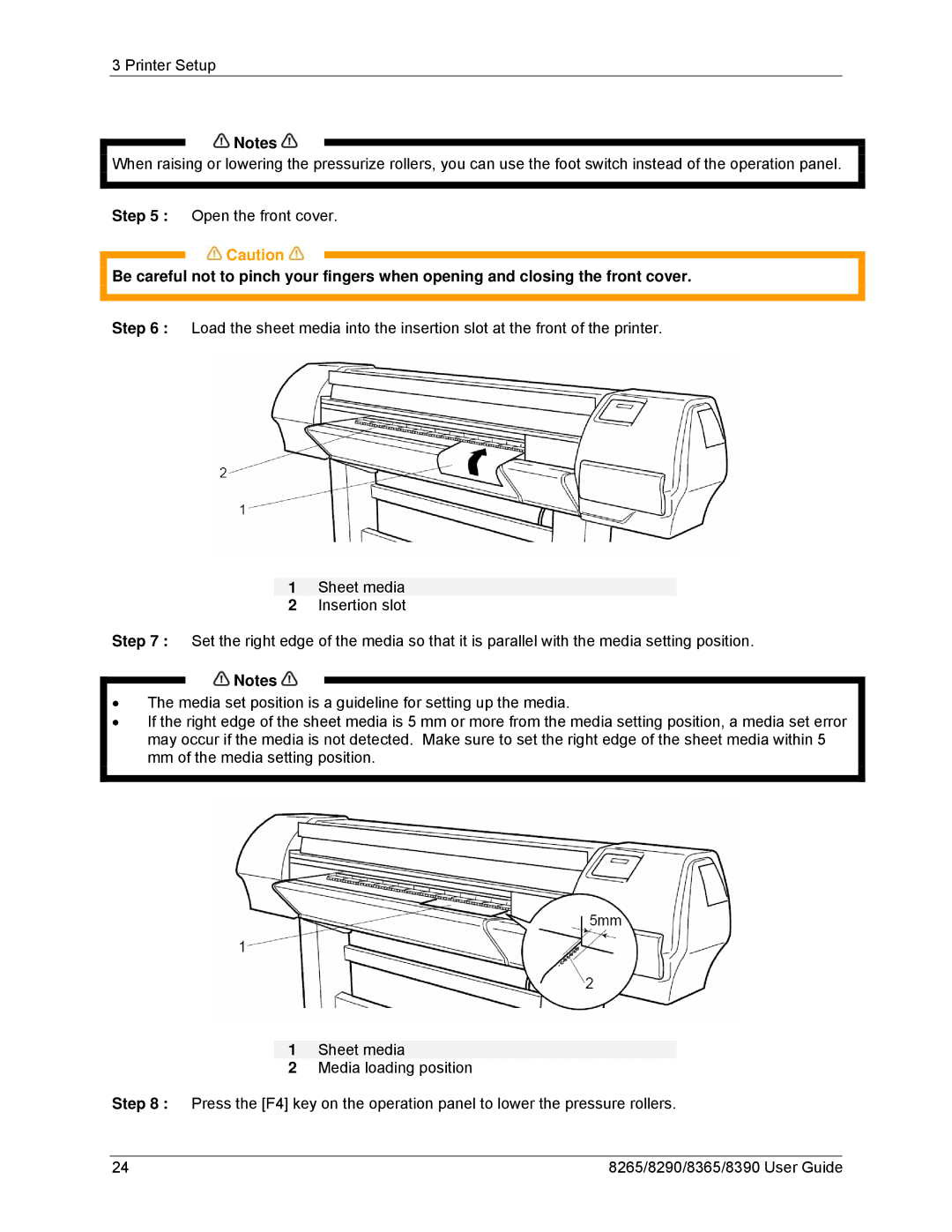 Xerox 8290, 8265, 8390, 8365 manual 