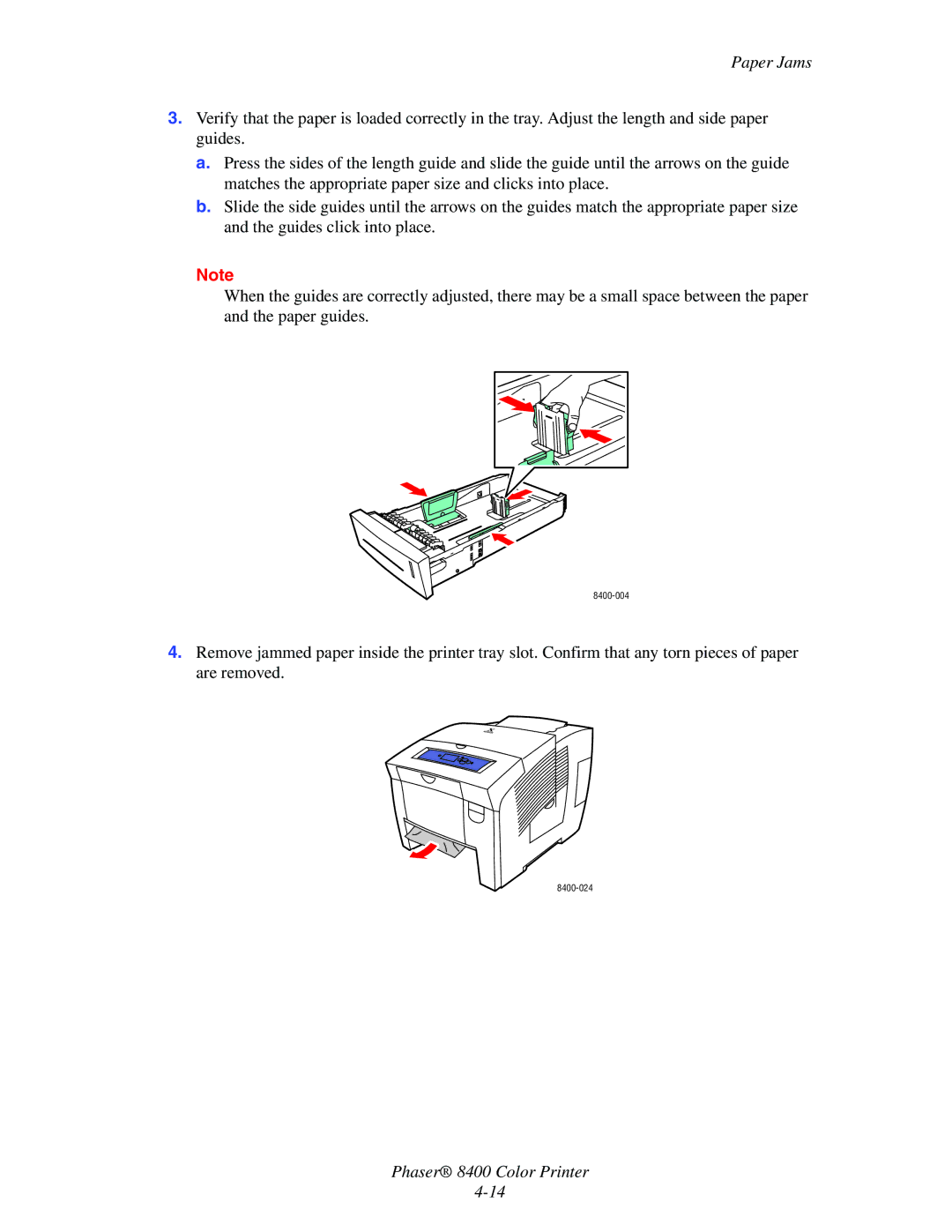 Xerox manual 8400-004 