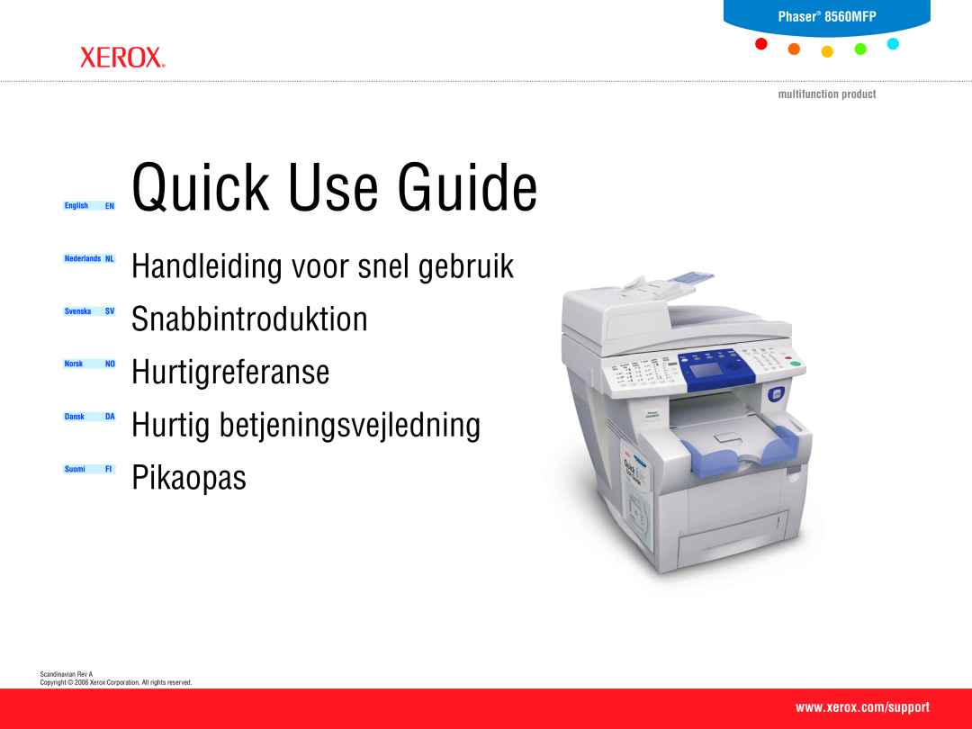 Xerox 2820 manual Competitive Comparison, Print Features, Copy Features, Xerox Phaser 8560MFP vs, Superior performance 