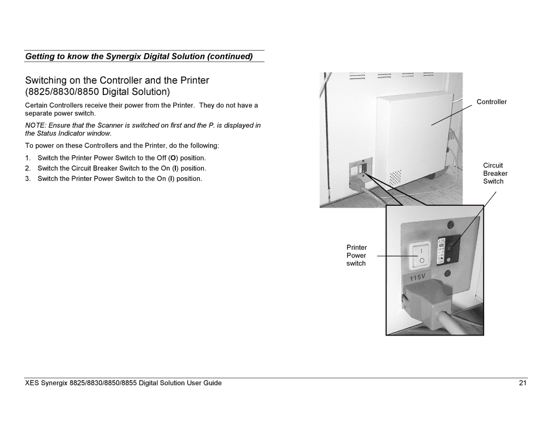 Xerox 8855, 8825, 8830 manual Getting to know the Synergix Digital Solution 