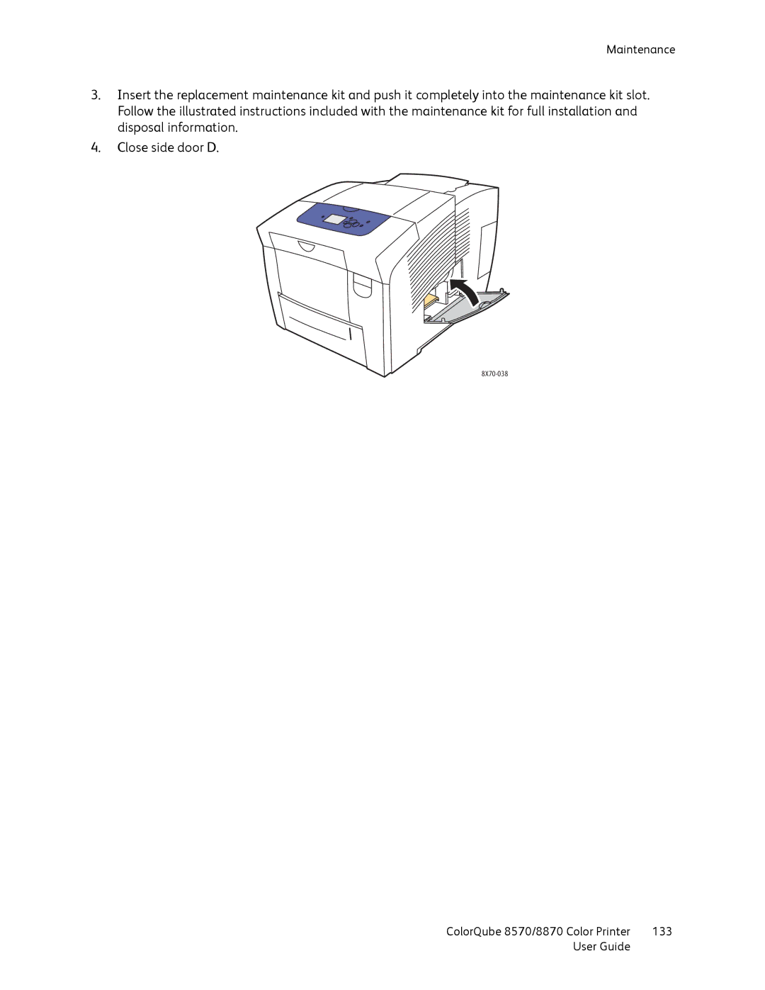 Xerox 8570, 8870 manual 133 