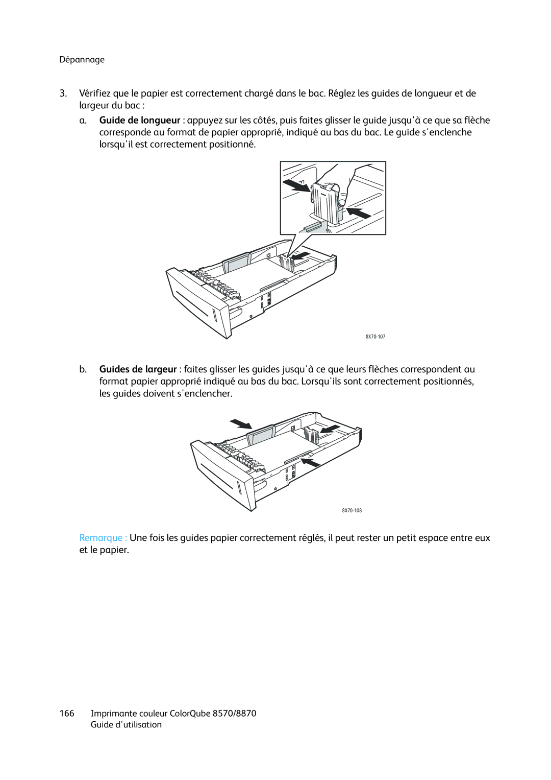 Xerox 8870, 8570 manual 8X70-107 