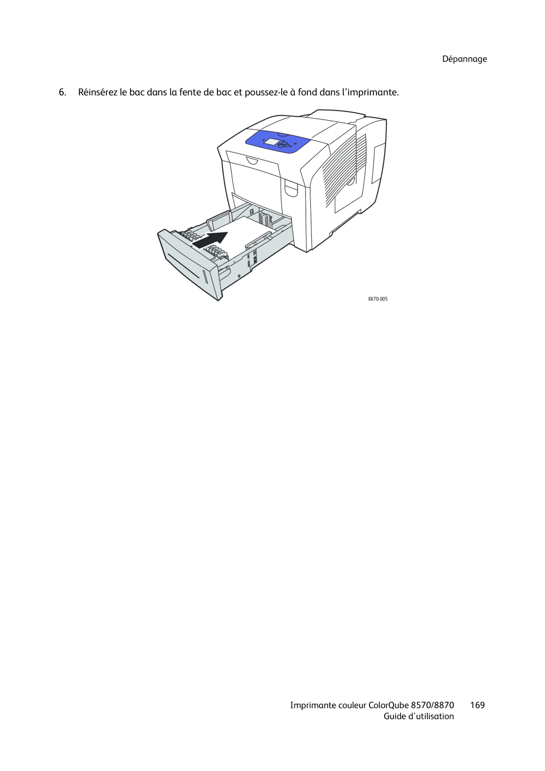 Xerox 8570, 8870 manual 8X70-005 