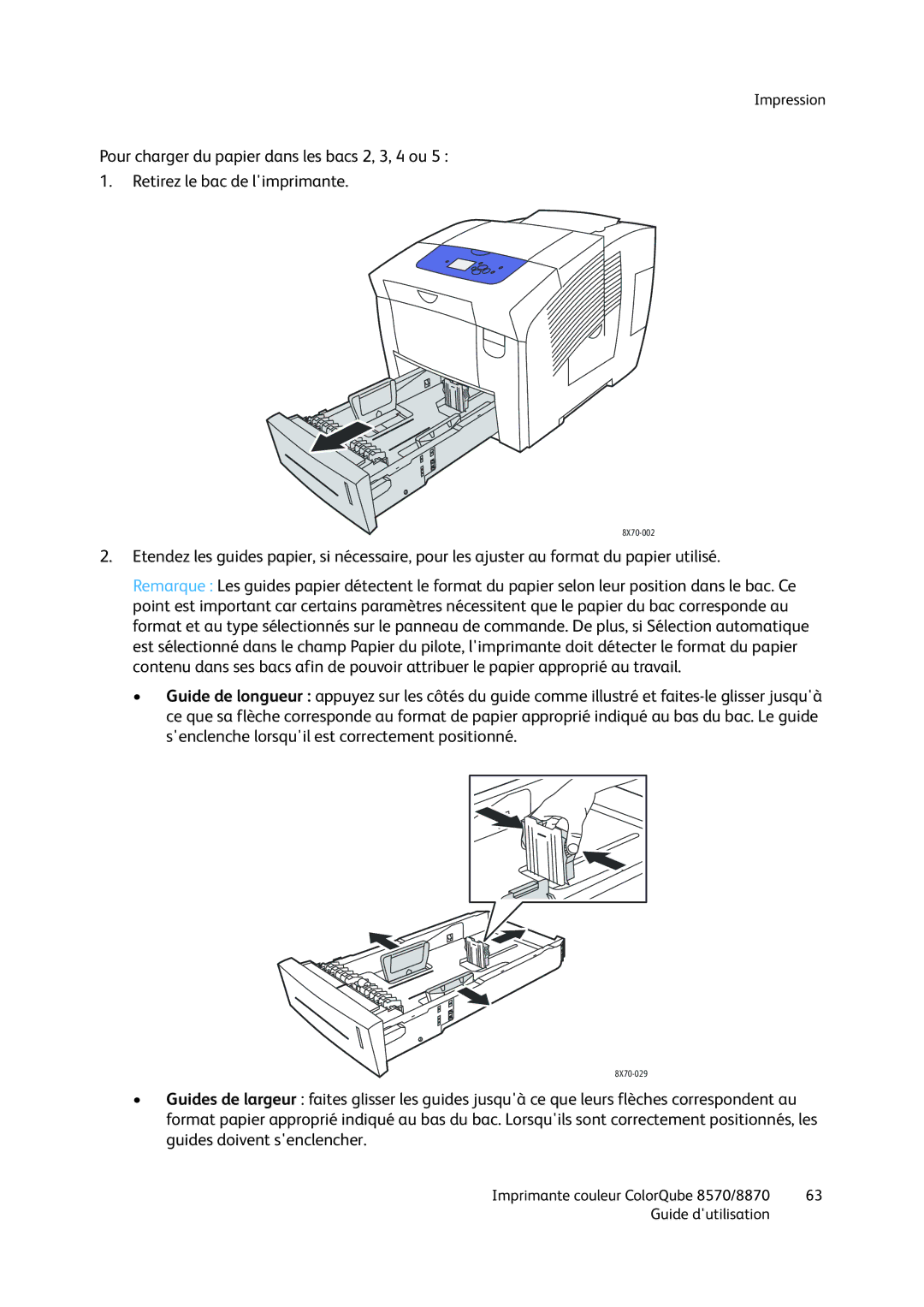 Xerox 8570, 8870 manual 8X70-002 