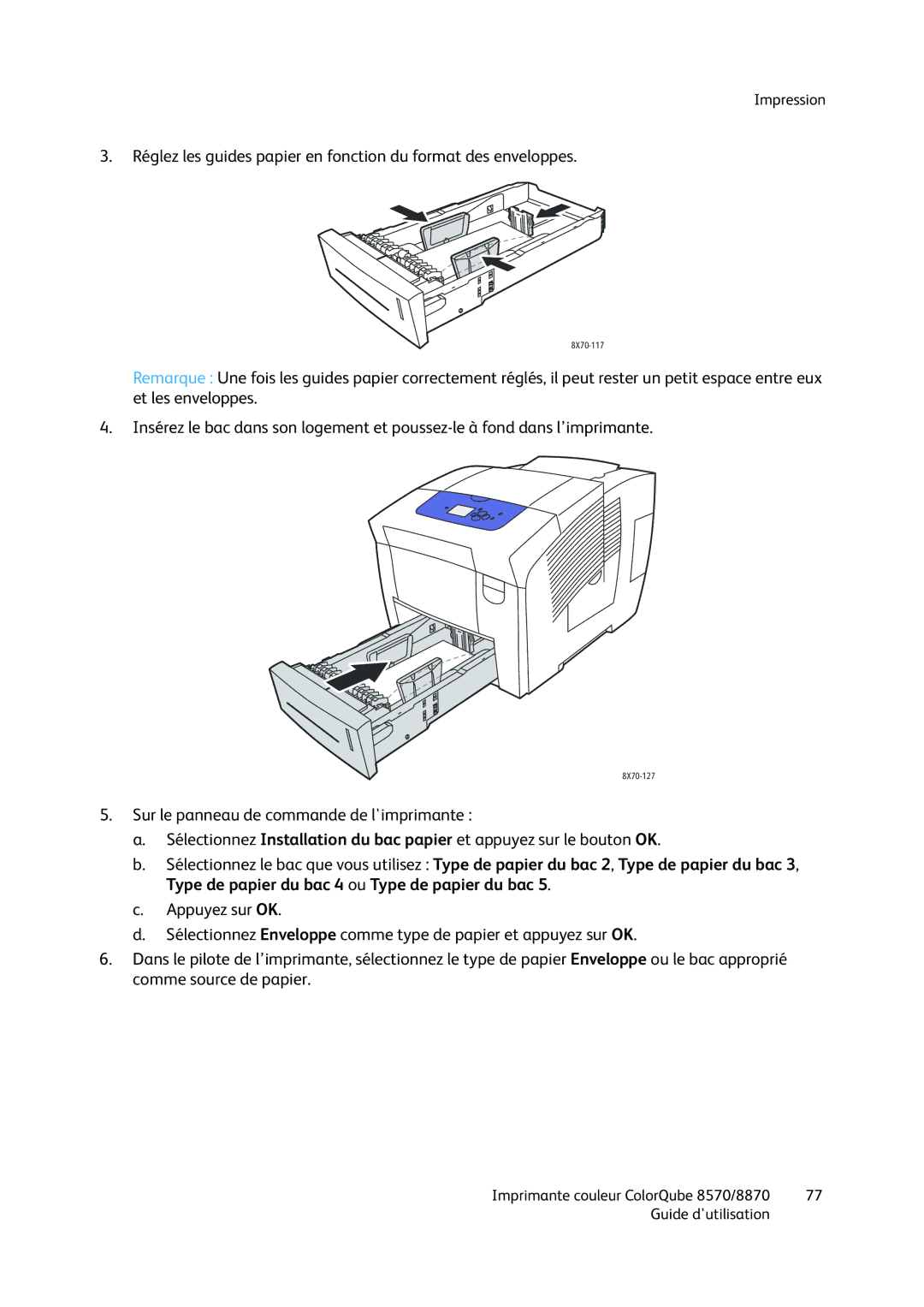 Xerox 8570, 8870 manual 8X70-117 