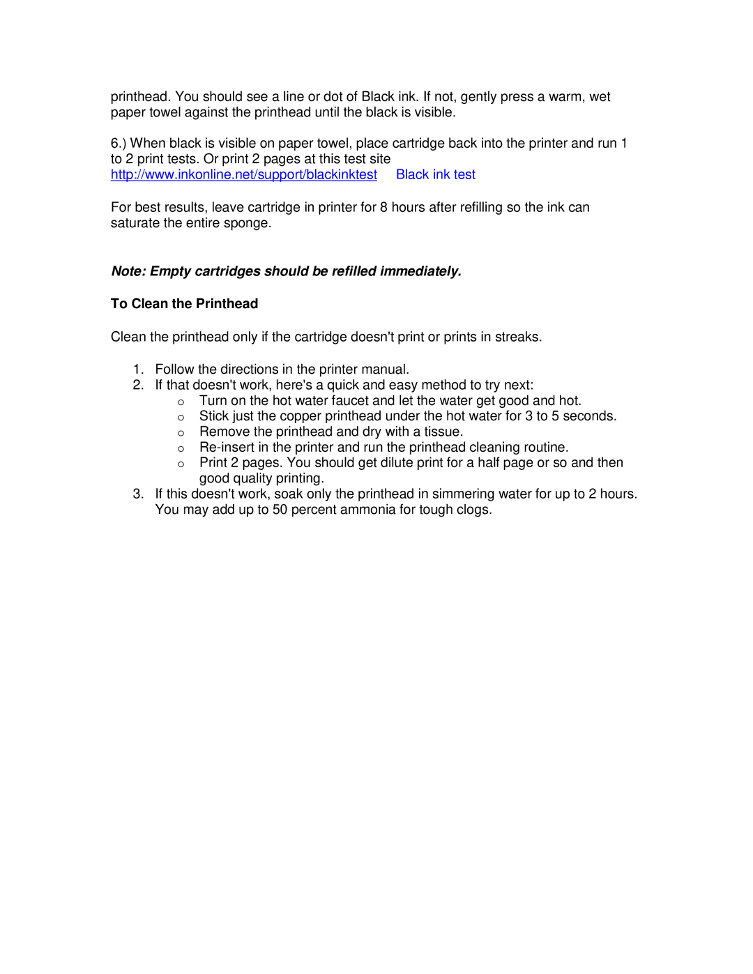 Xerox 4004, 8R7638, 8R7659 manual To Clean the Printhead 