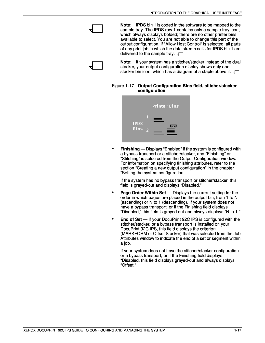 Xerox 92C IPS manual 