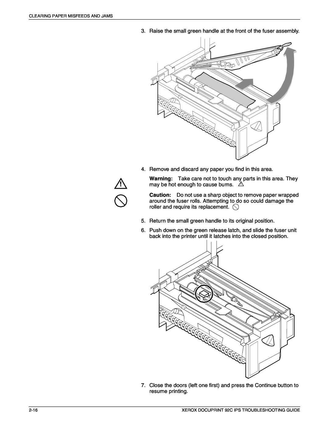 Xerox 92C IPS manual 