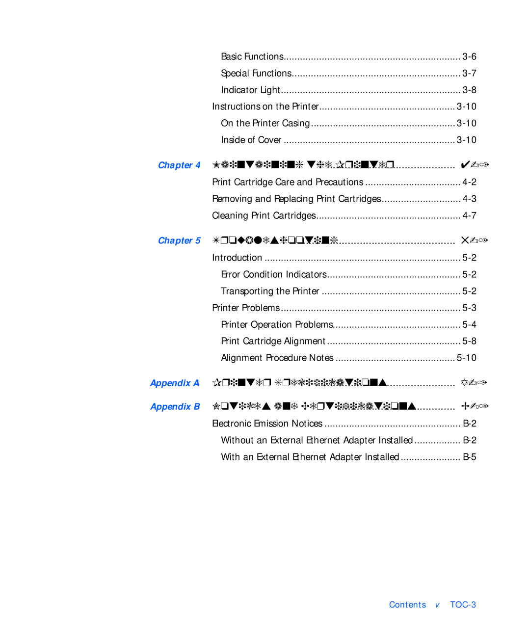 Xerox C15 manual Maintaining the Printer 