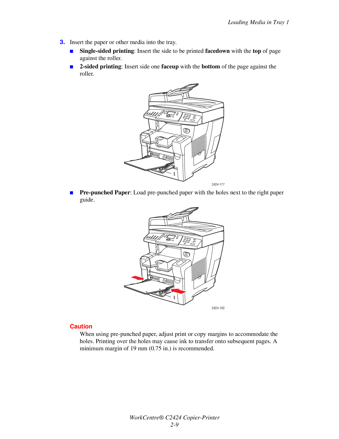 Xerox C2424 manual 2424-177 