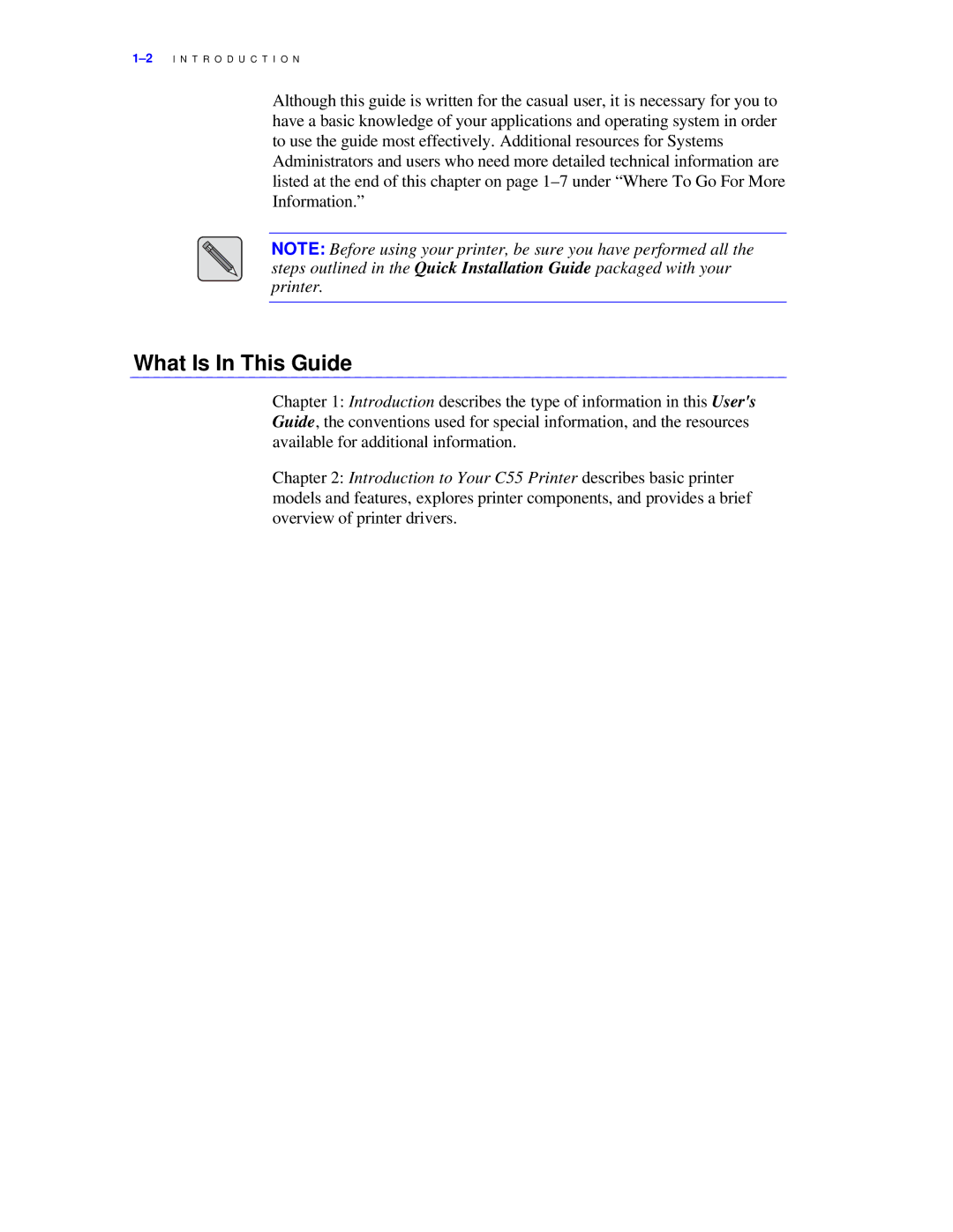 Xerox C55/C55mp manual What Is In This Guide 