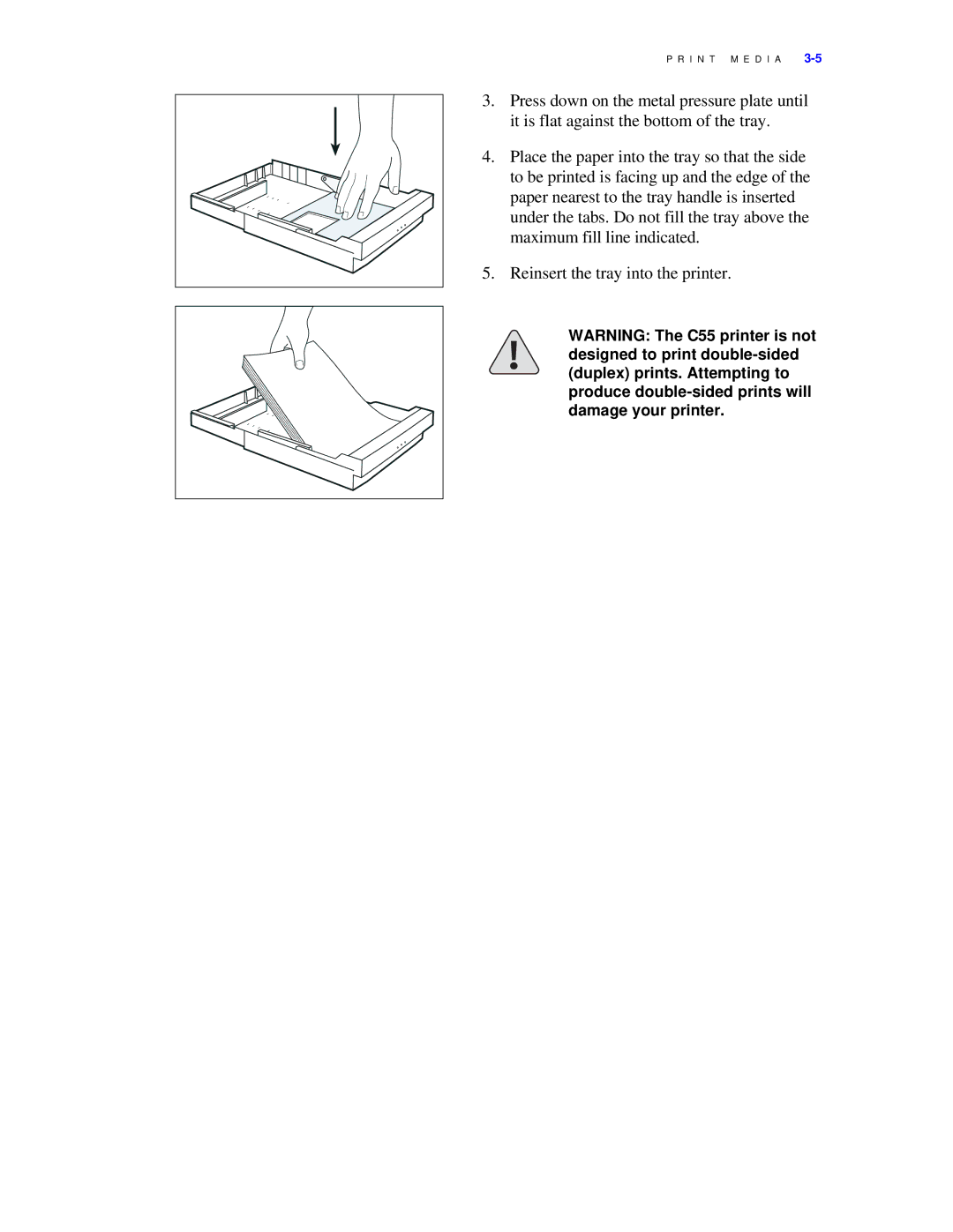 Xerox C55/C55mp manual I N T M E D I a 