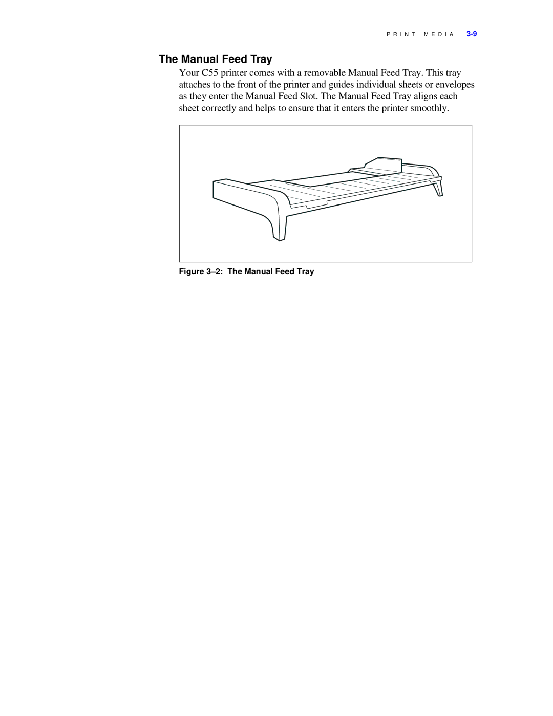 Xerox C55/C55mp manual Manual Feed Tray 