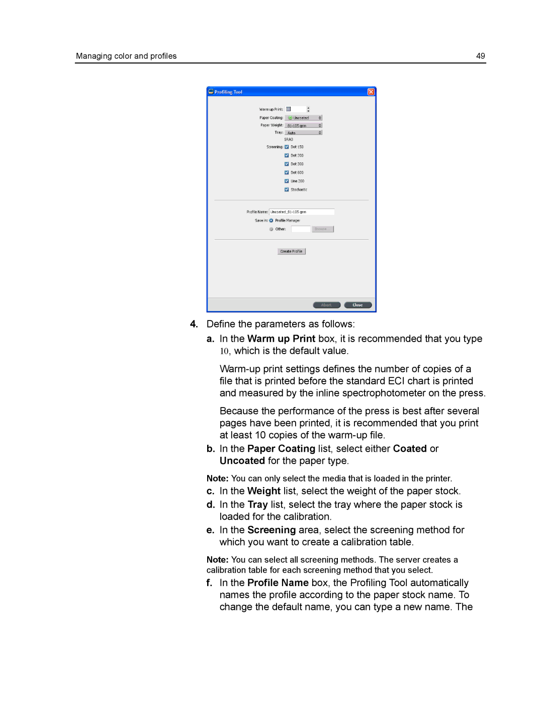 Xerox CX manual Managing color and profiles 