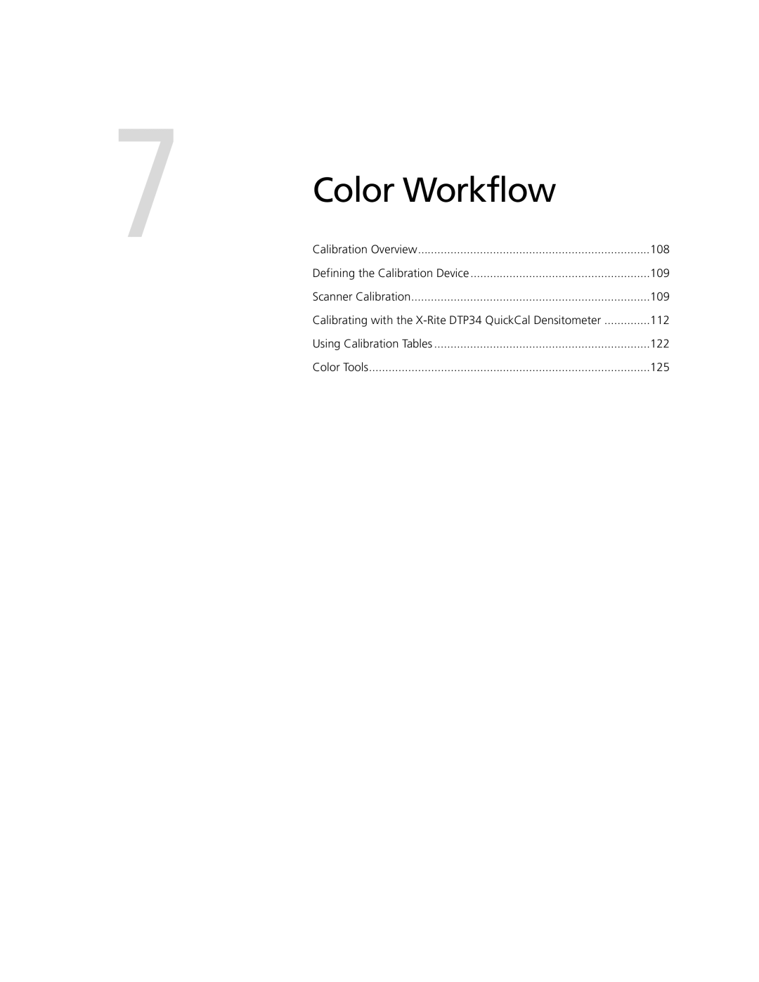 Xerox CX250, CX240 manual Color Workflow 