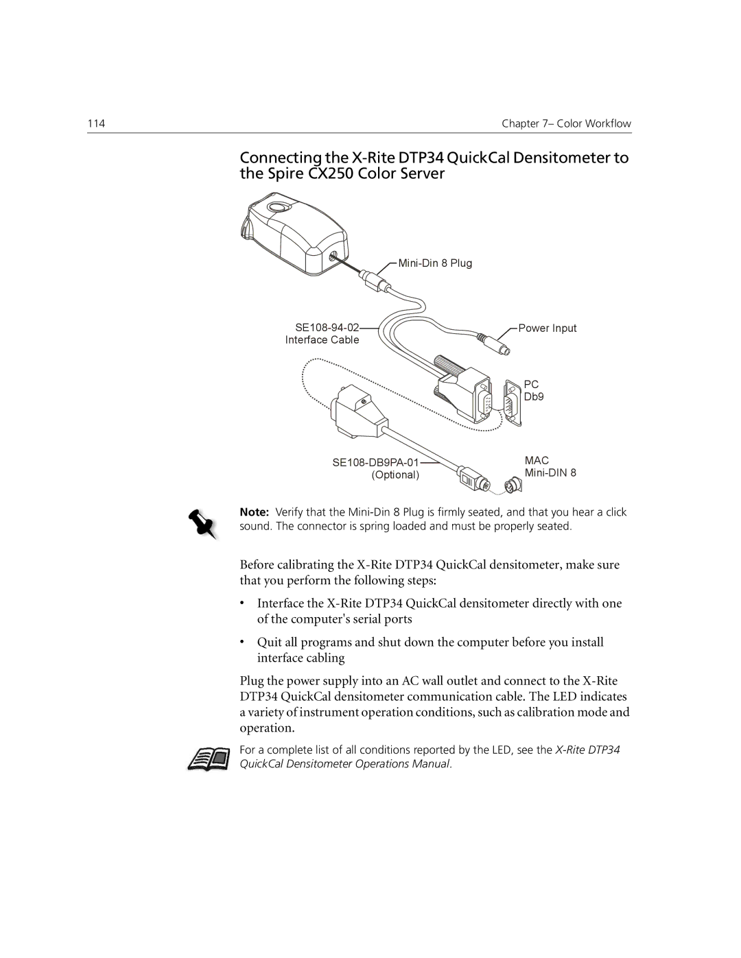 Xerox CX240, CX250 manual Mac 