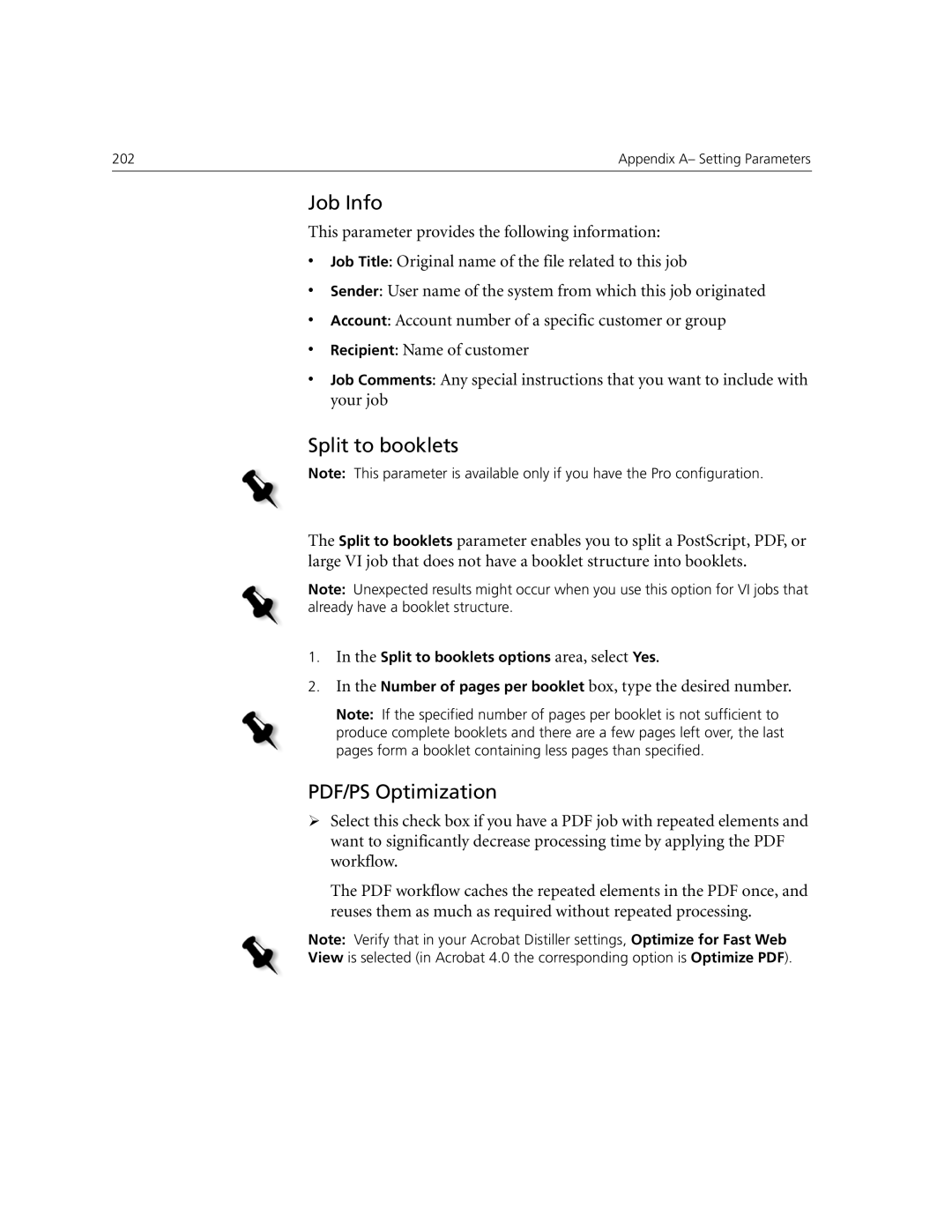 Xerox CX240, CX250 manual Job Info, Split to booklets, Number of pages per booklet box, type the desired number 