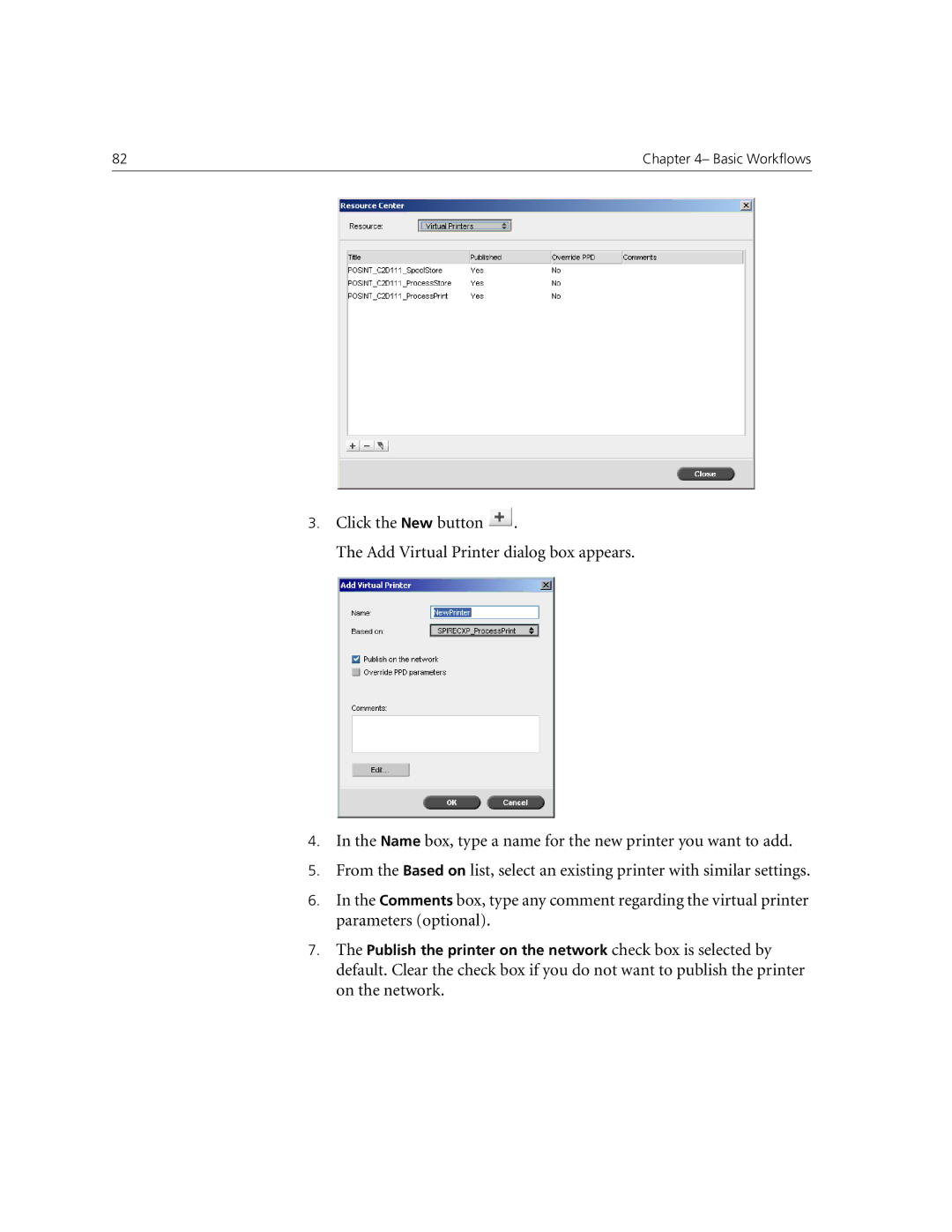 Xerox CX240, CX250 manual Basic Workflows 