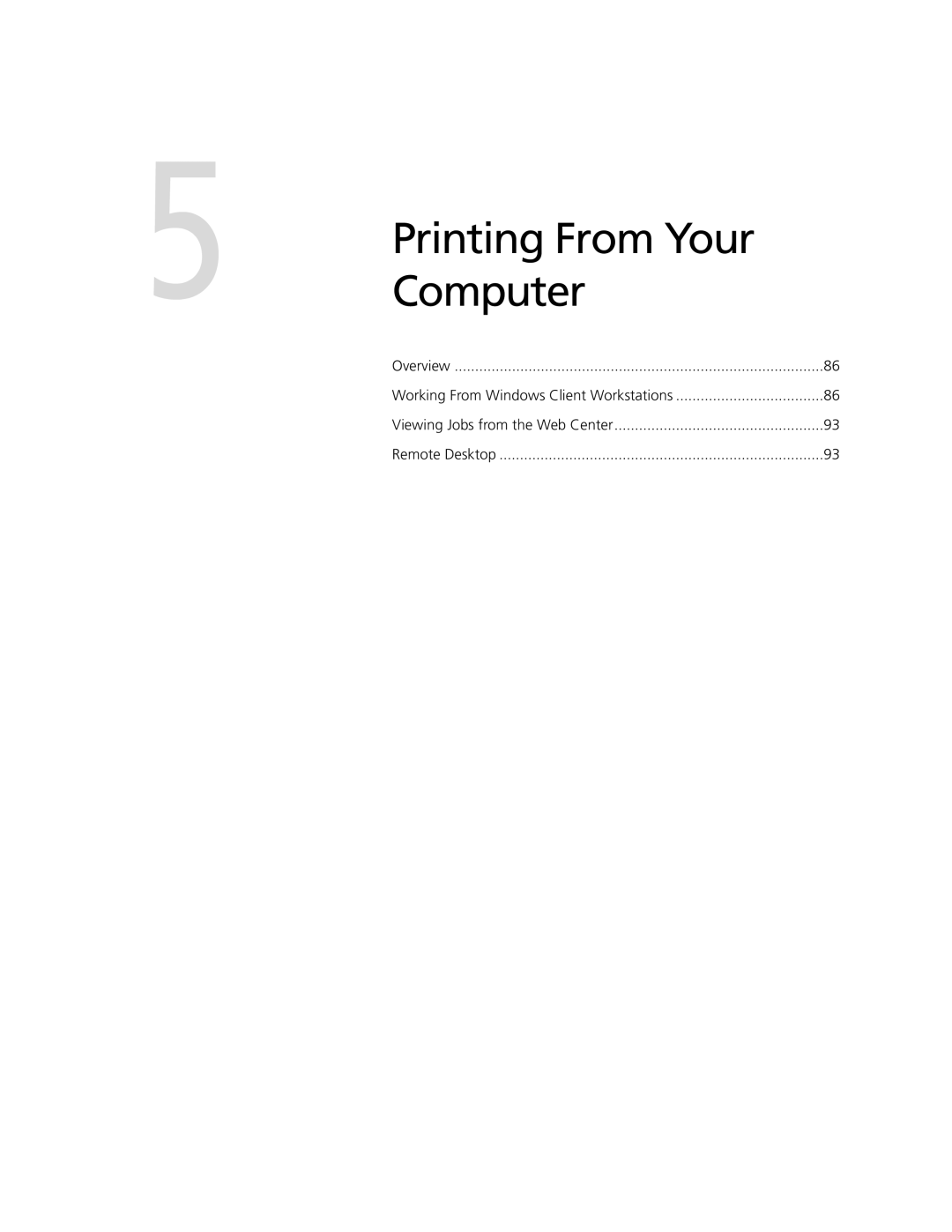 Xerox CX250, CX240 manual Printing From Your Computer 