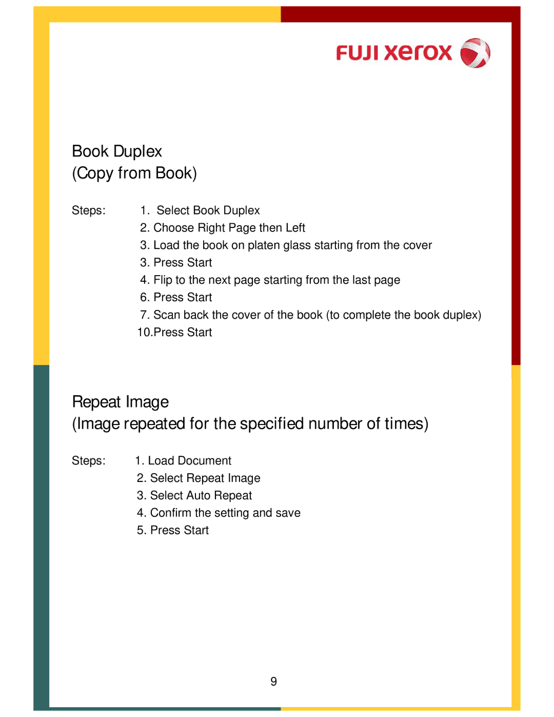 Xerox DCC400, 320 manual Book Duplex Copy from Book 