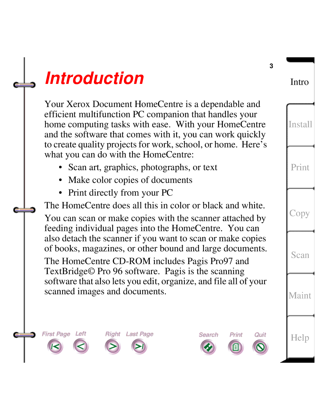 Xerox Document HomeCentre manual Introduction 