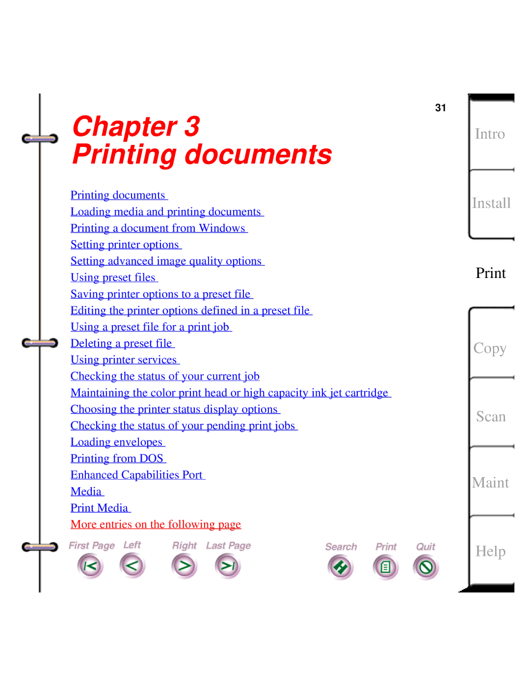 Xerox Document HomeCentre manual Chapter Printing documents 