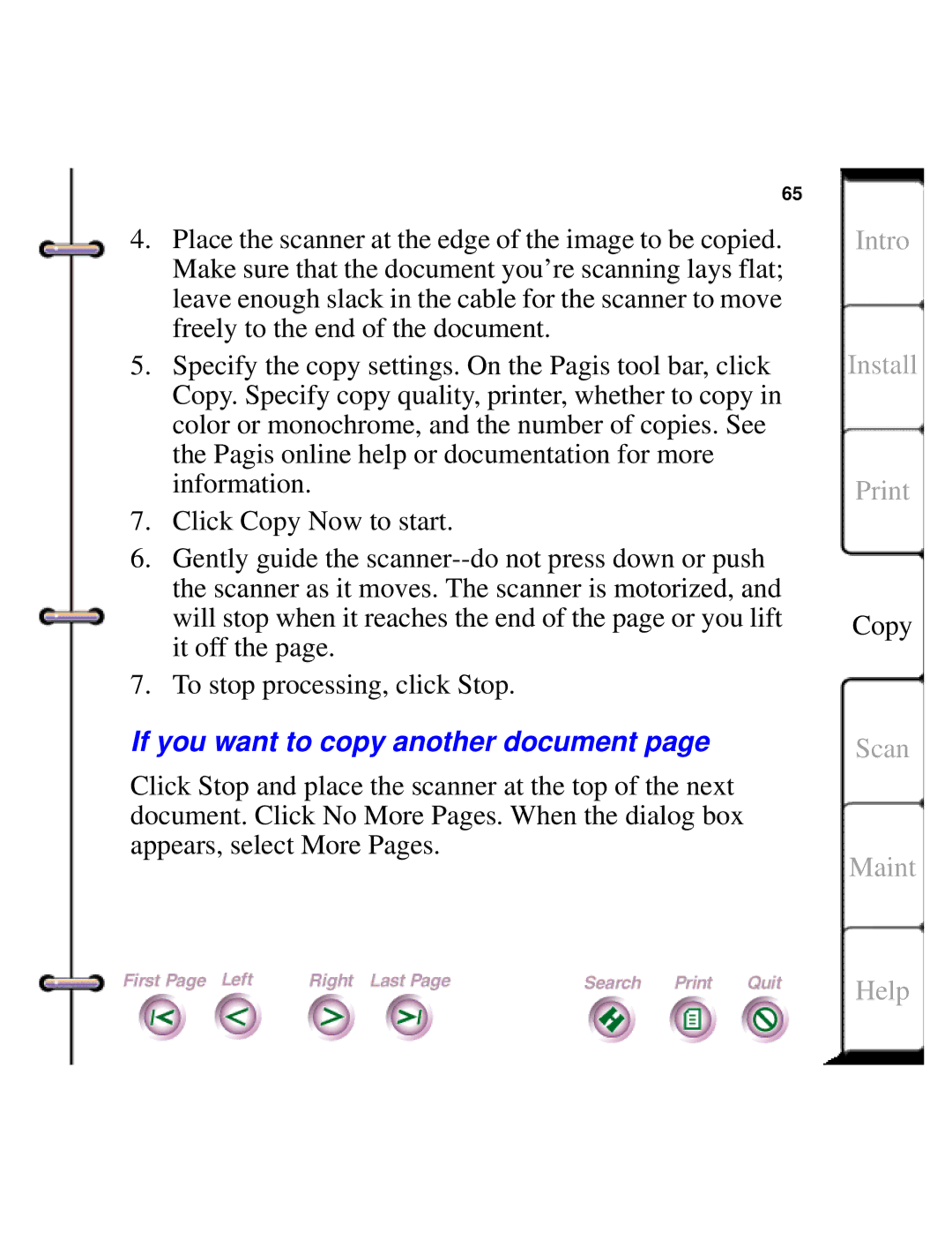 Xerox Document HomeCentre manual If you want to copy another document 