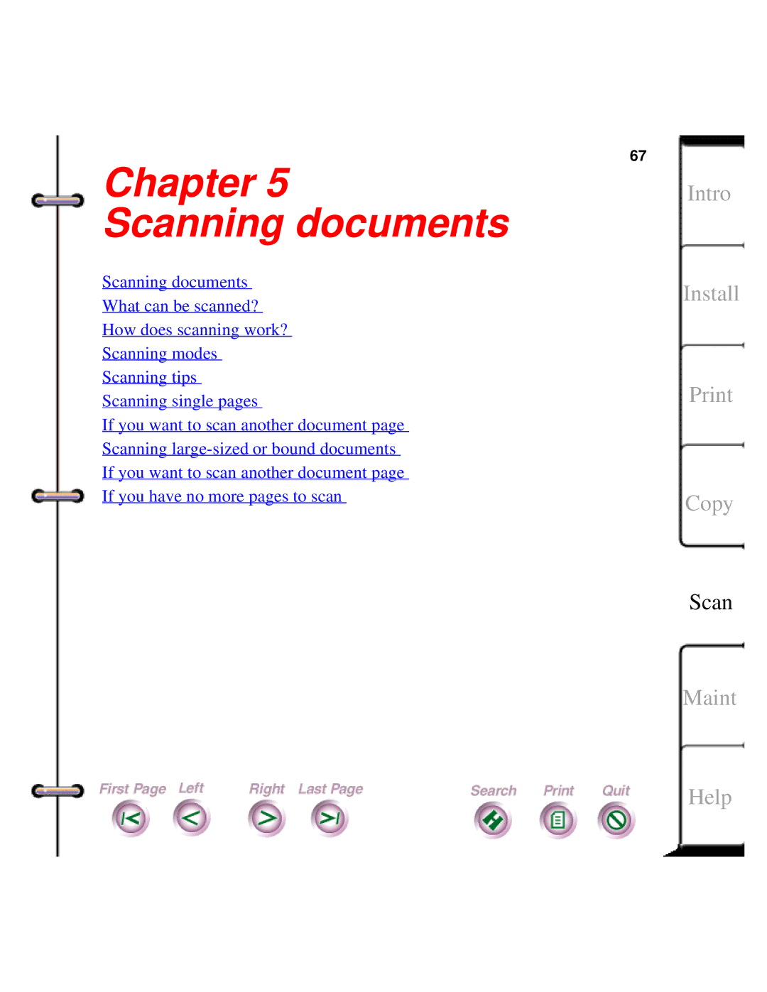 Xerox Document HomeCentre manual Chapter Scanning documents 