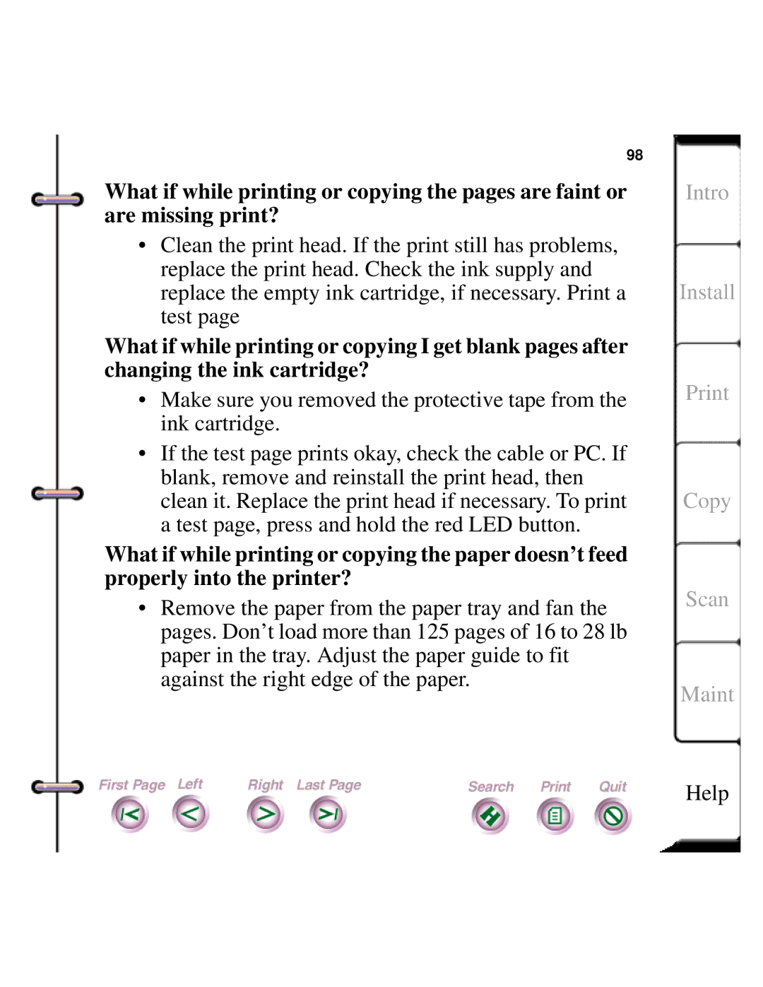 Xerox Document HomeCentre manual Intro Install Print Copy Scan Maint 