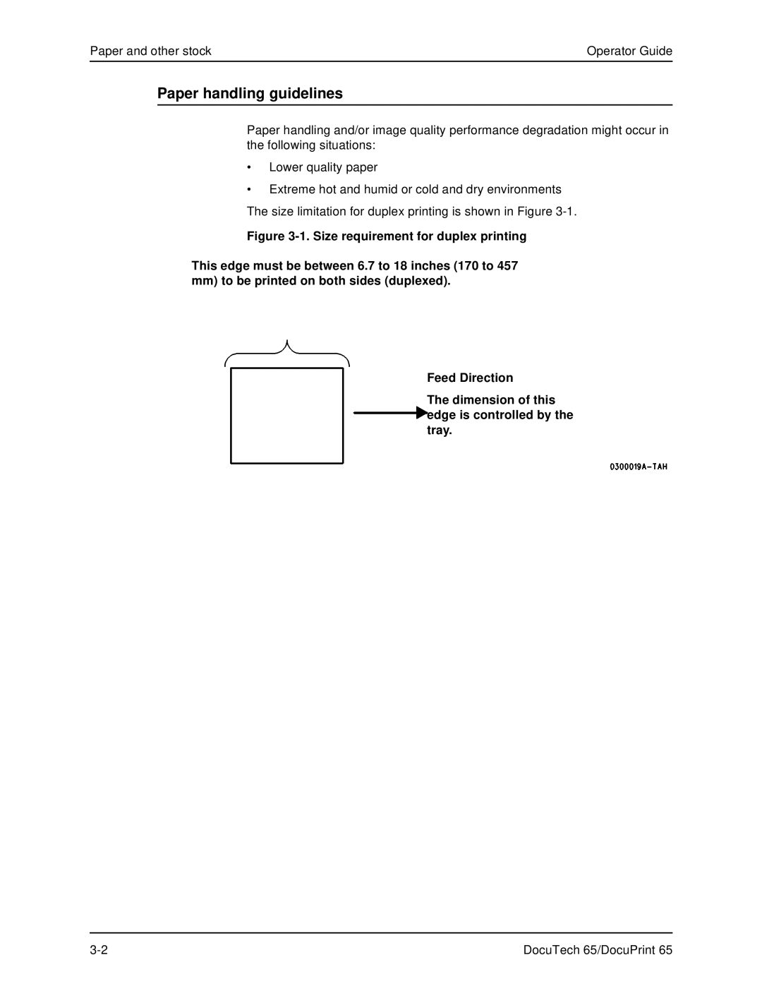 Xerox DOCUTECH 65 manual Paper handling guidelines 