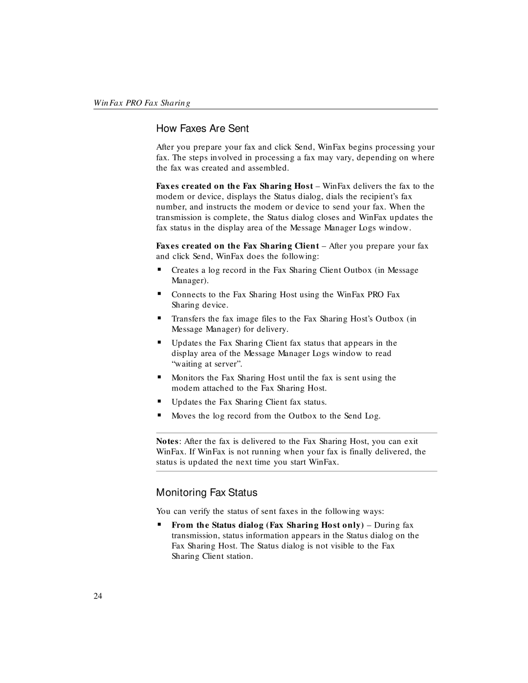 Xerox Fax Sharing manual How Faxes Are Sent, Monitoring Fax Status 