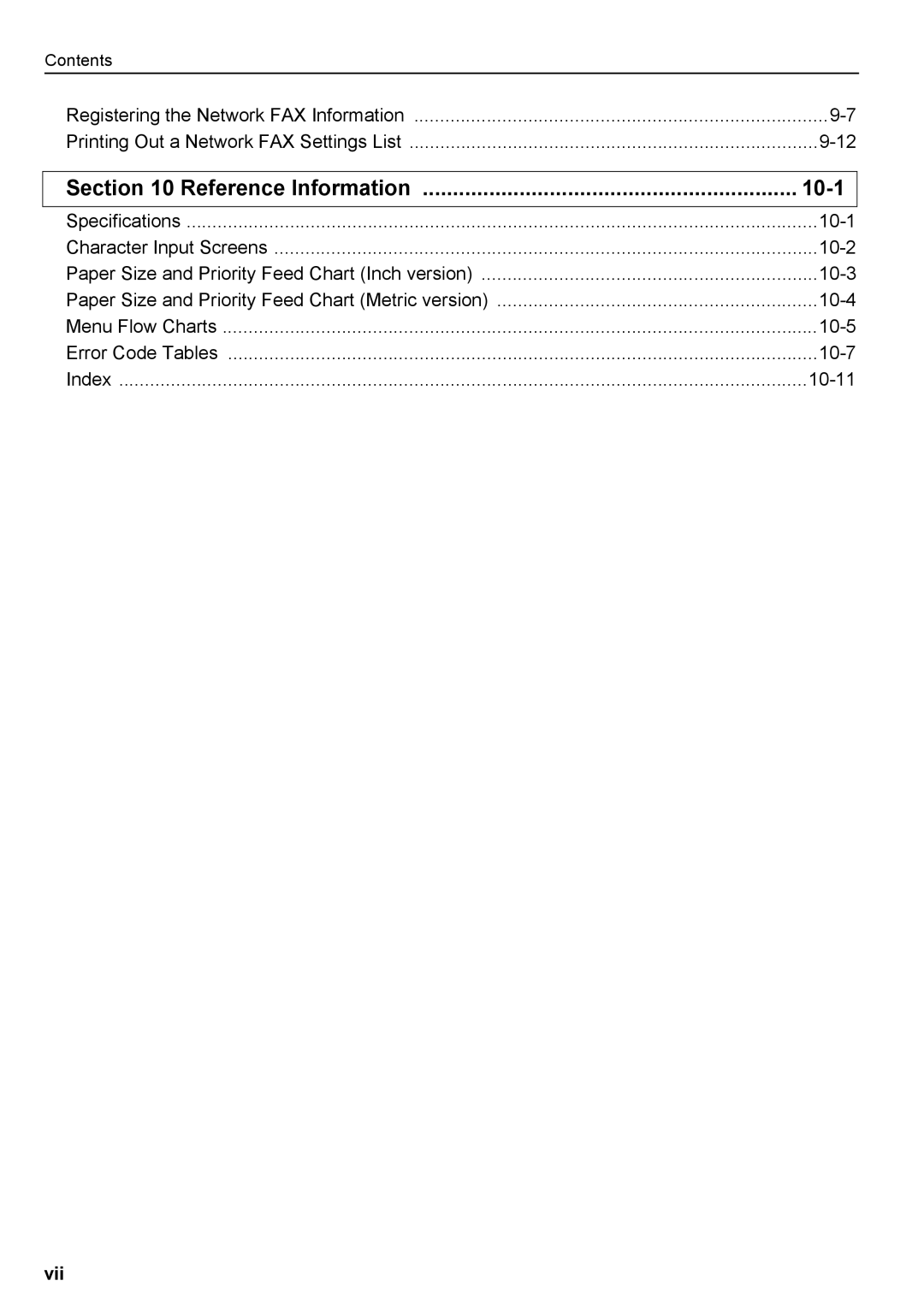 Xerox FAX System (J) manual Reference Information 