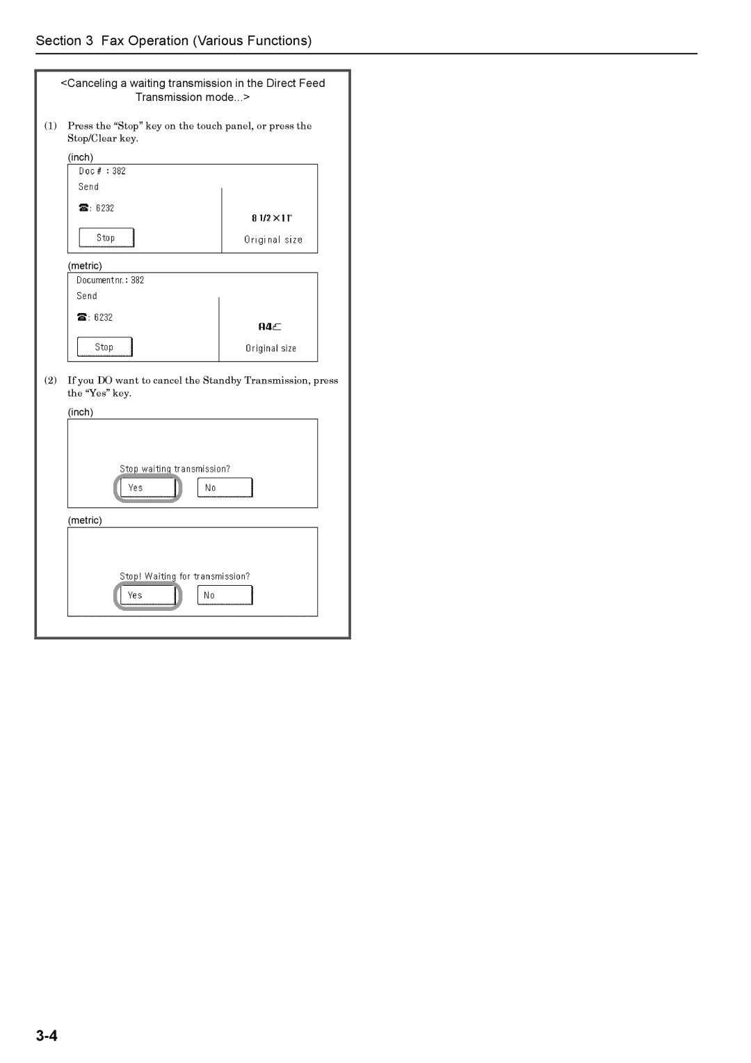 Xerox FAX System (J) manual Fax Operation Various Functions 