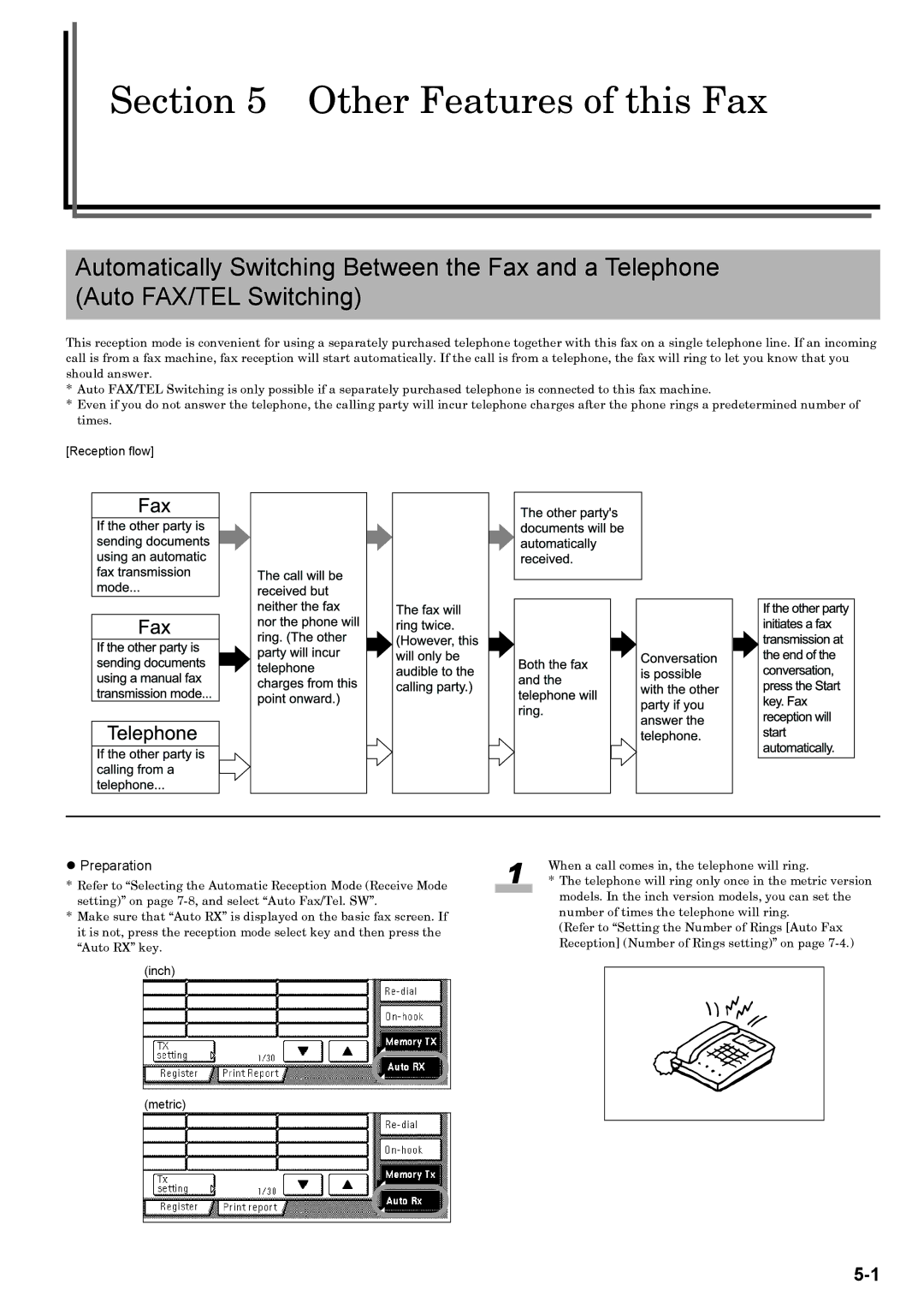 Xerox FAX System (J) manual Other Features of this Fax 