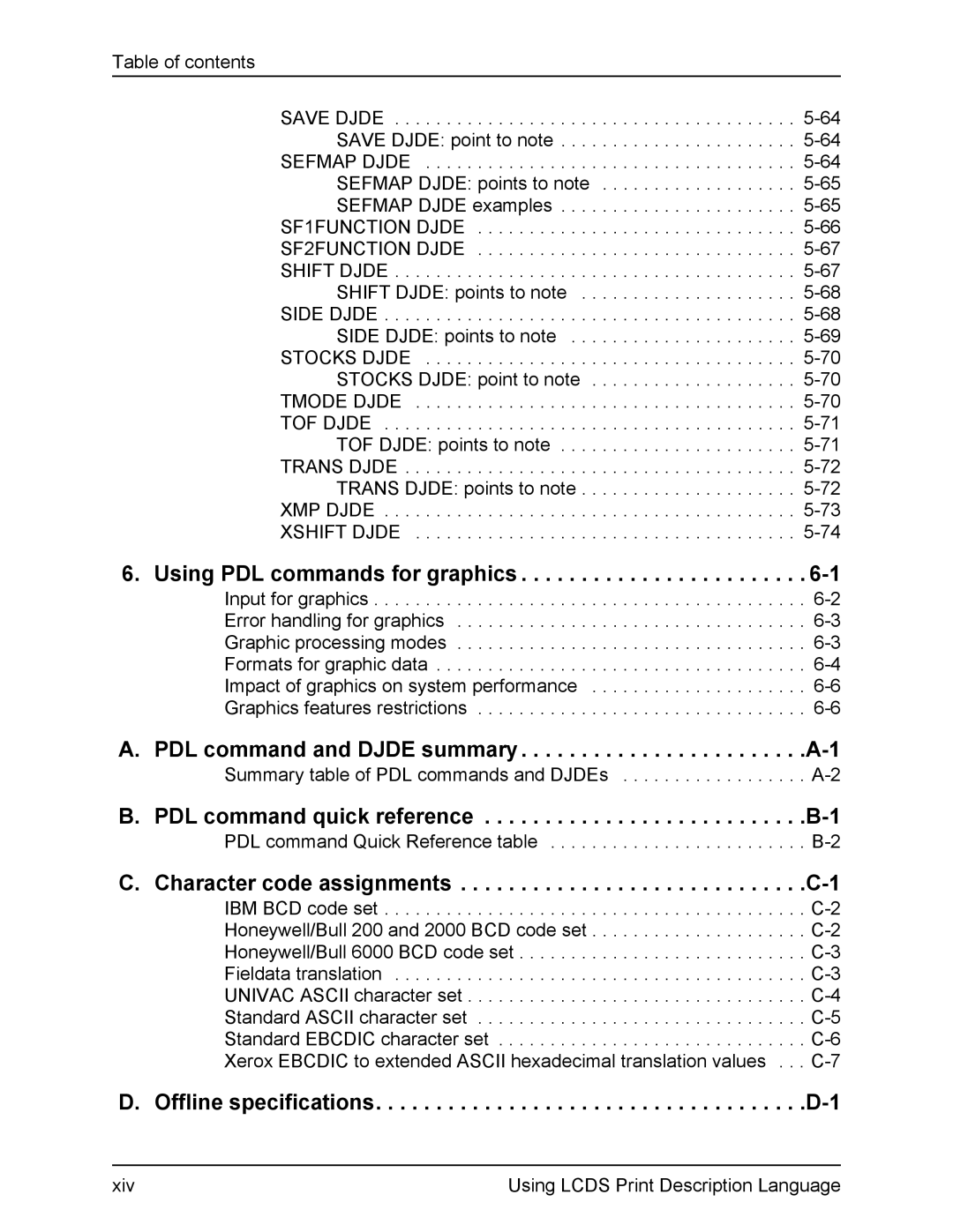 Xerox FreeFlow manual Using PDL commands for graphics 