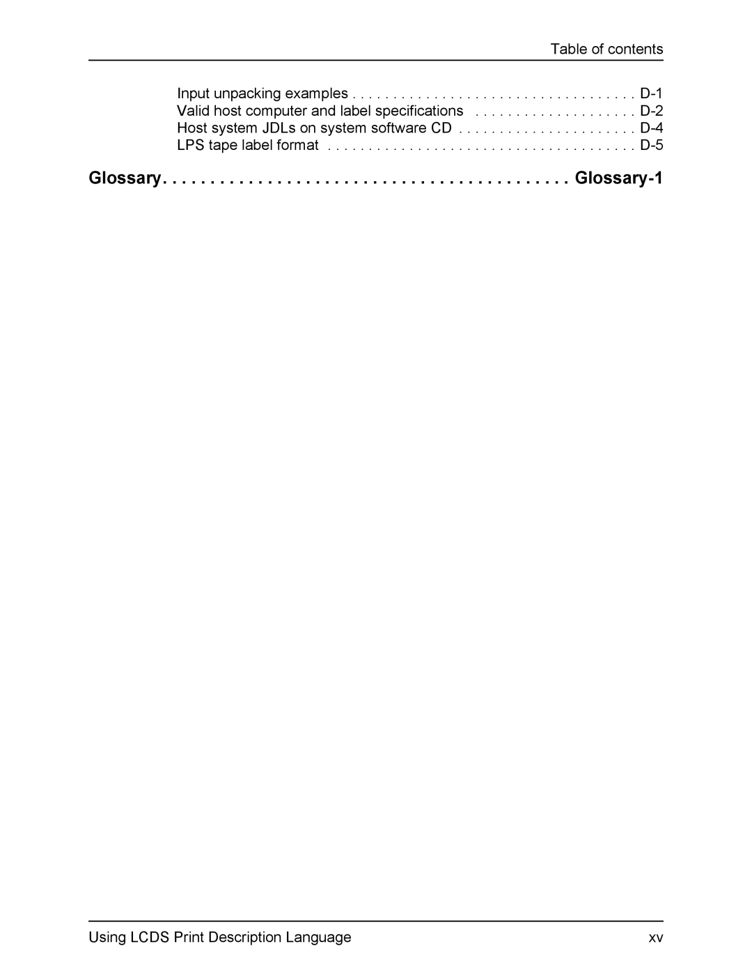 Xerox FreeFlow manual Using Lcds Print Description Language 