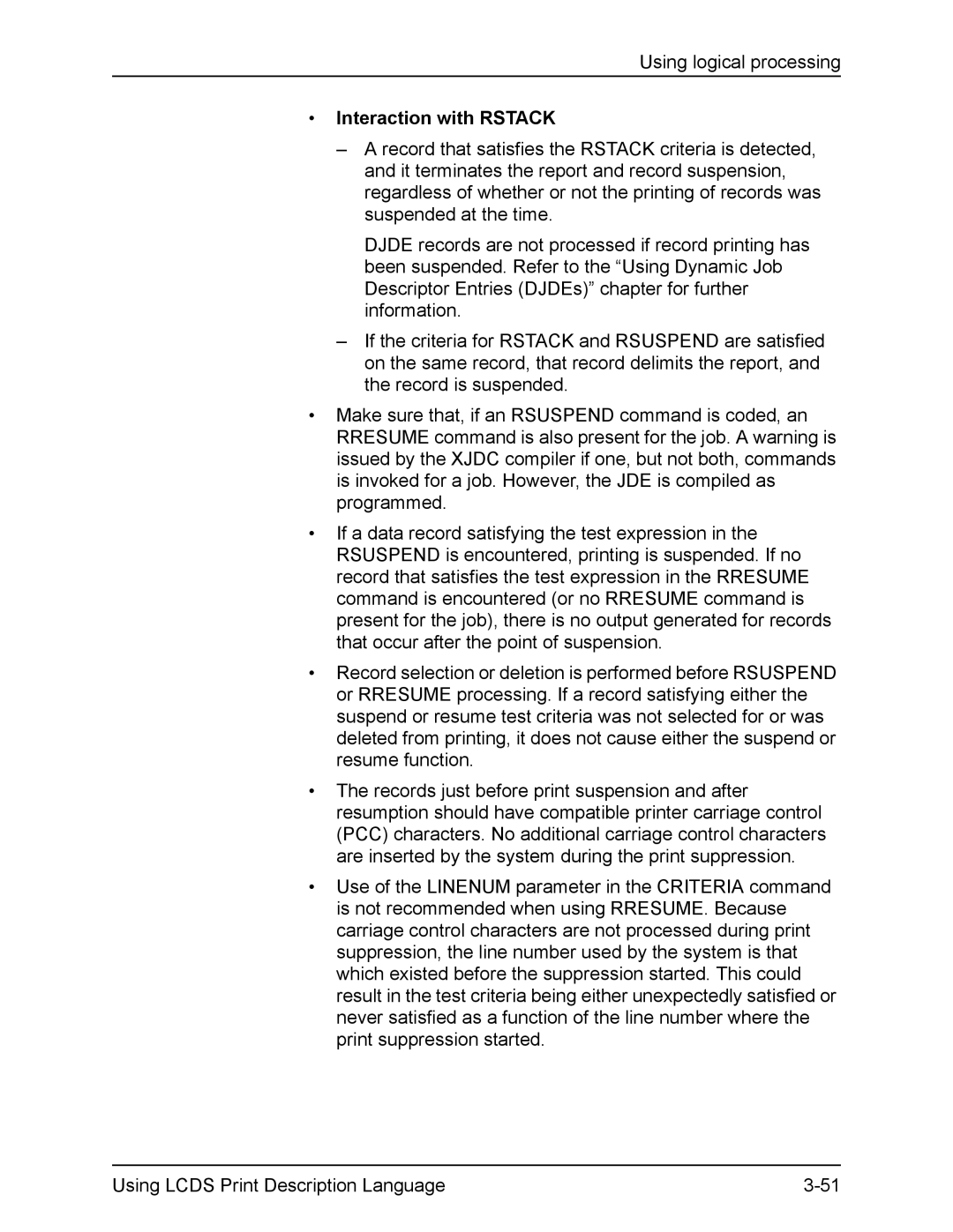 Xerox FreeFlow manual Interaction with Rstack 